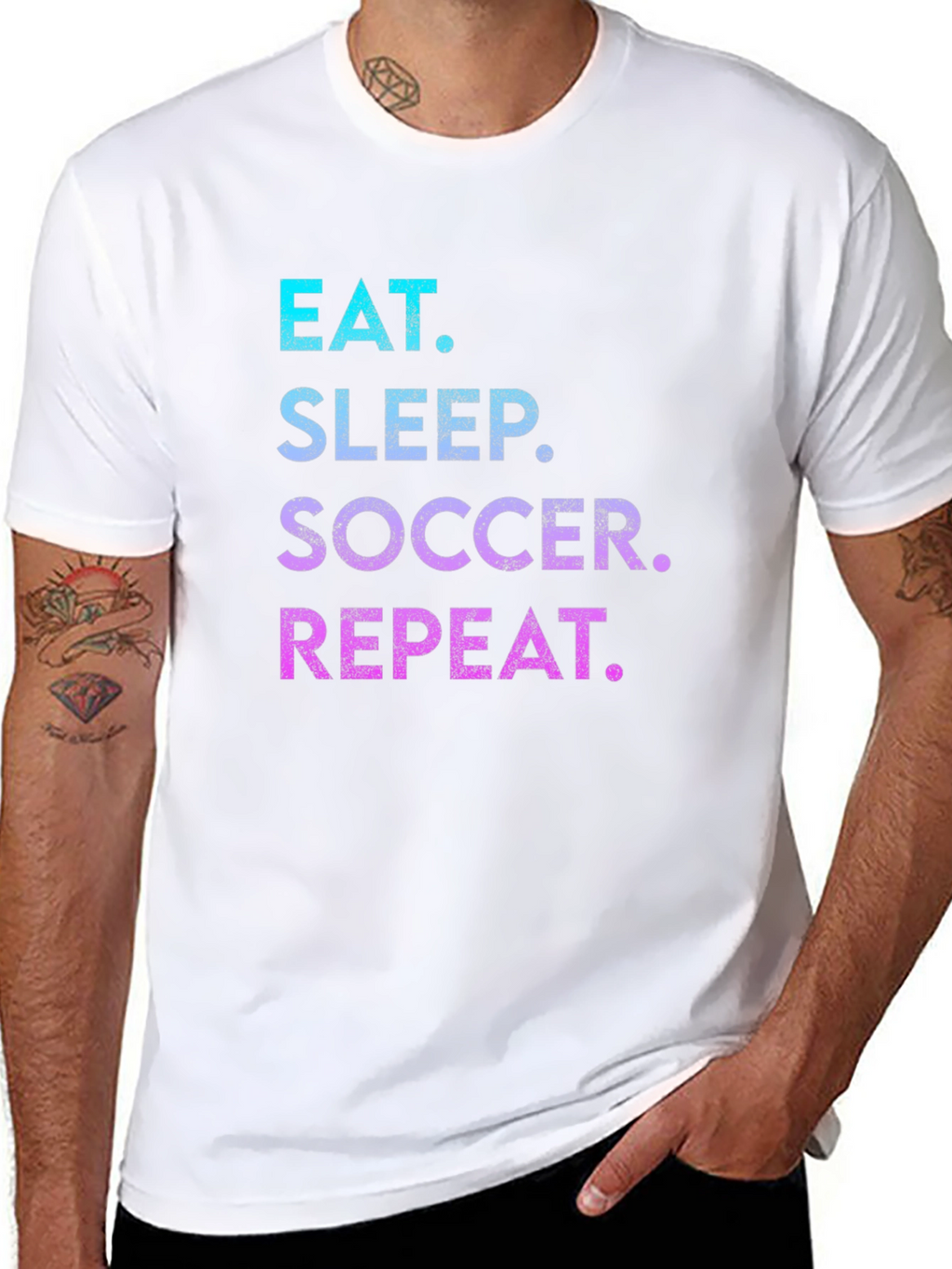 Eat Sleep Soccer Repeat T-Shirt
