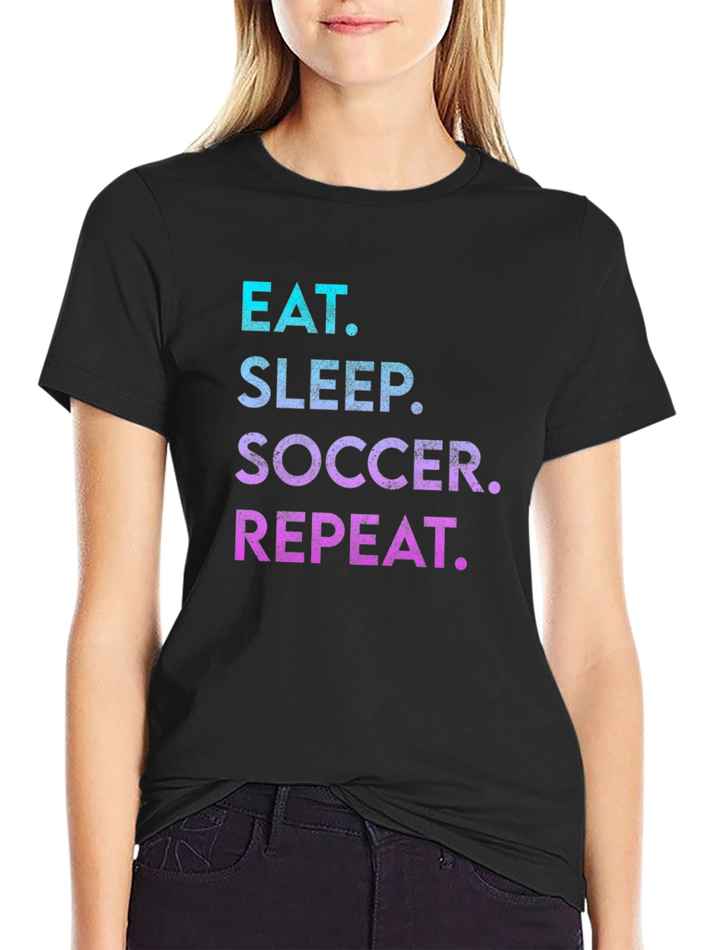 Eat Sleep Soccer Repeat T-Shirt