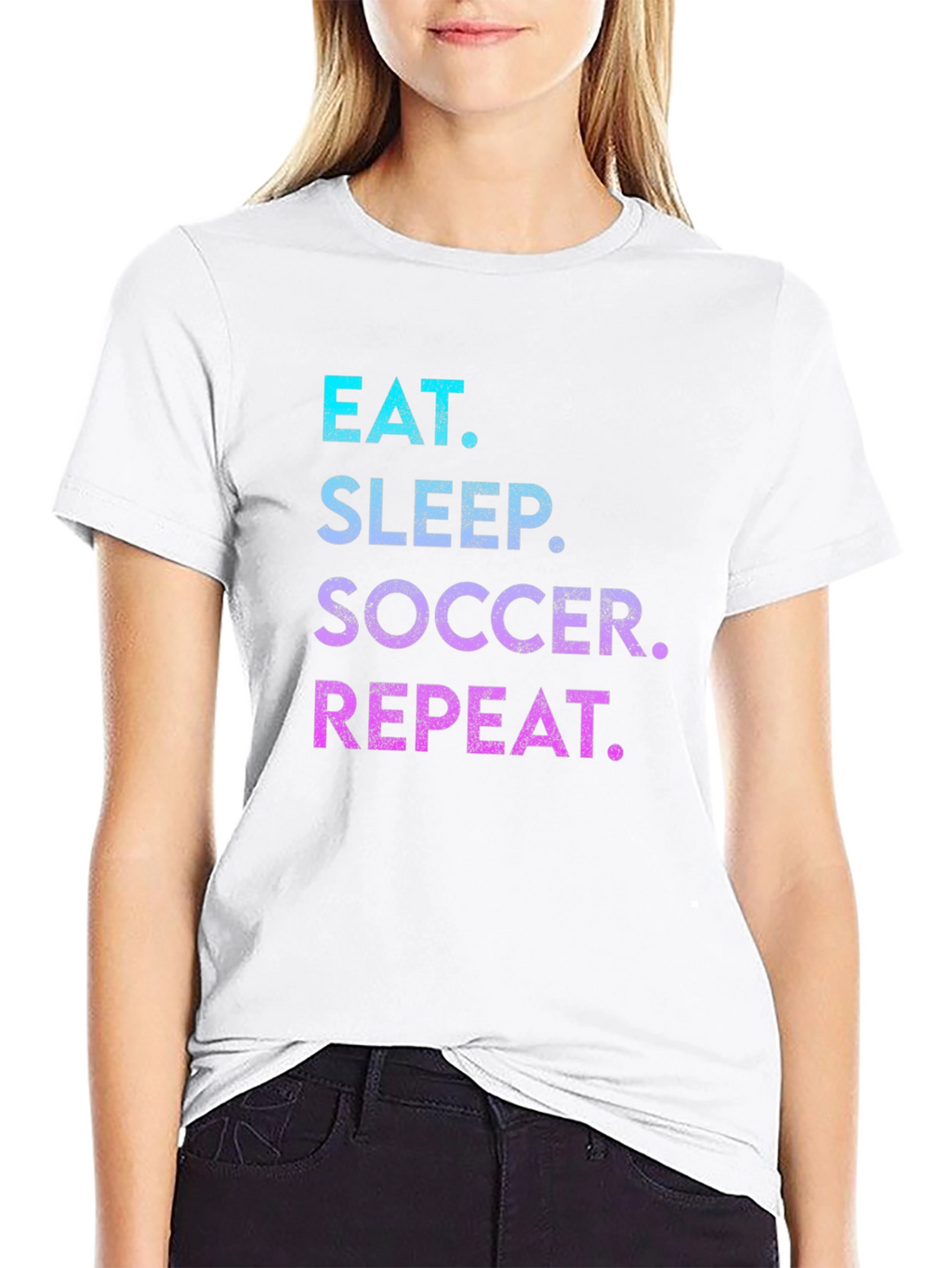 Eat Sleep Soccer Repeat T-Shirt