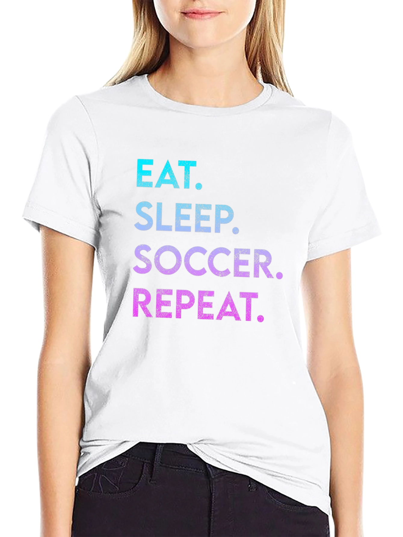 Eat Sleep Soccer Repeat T-Shirt