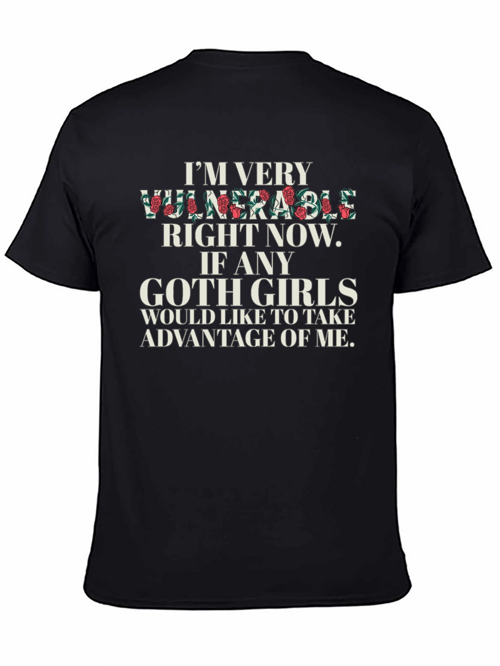 Vulnerable Goth Girls T-Shirt