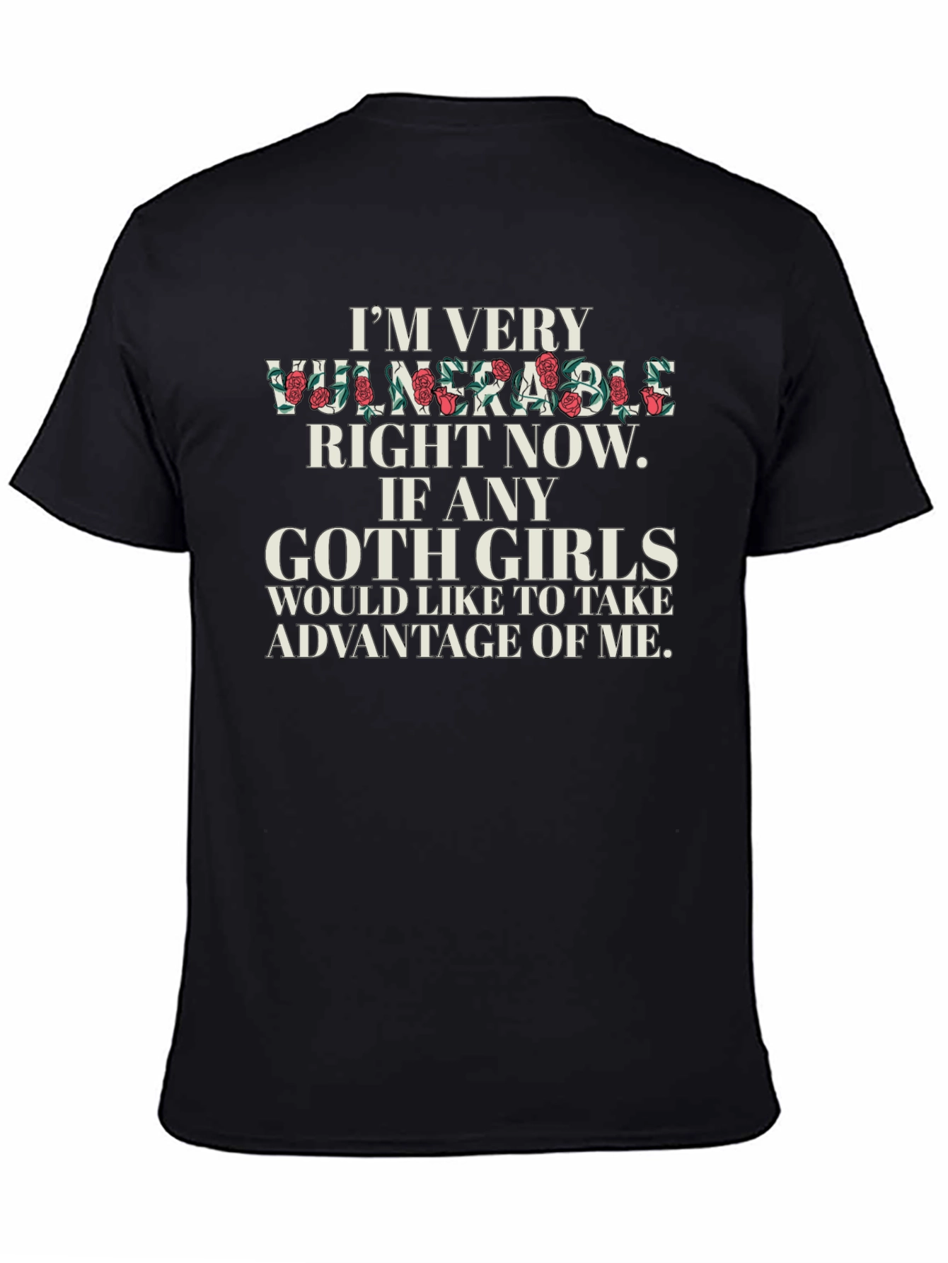 Vulnerable Goth Girls T-Shirt