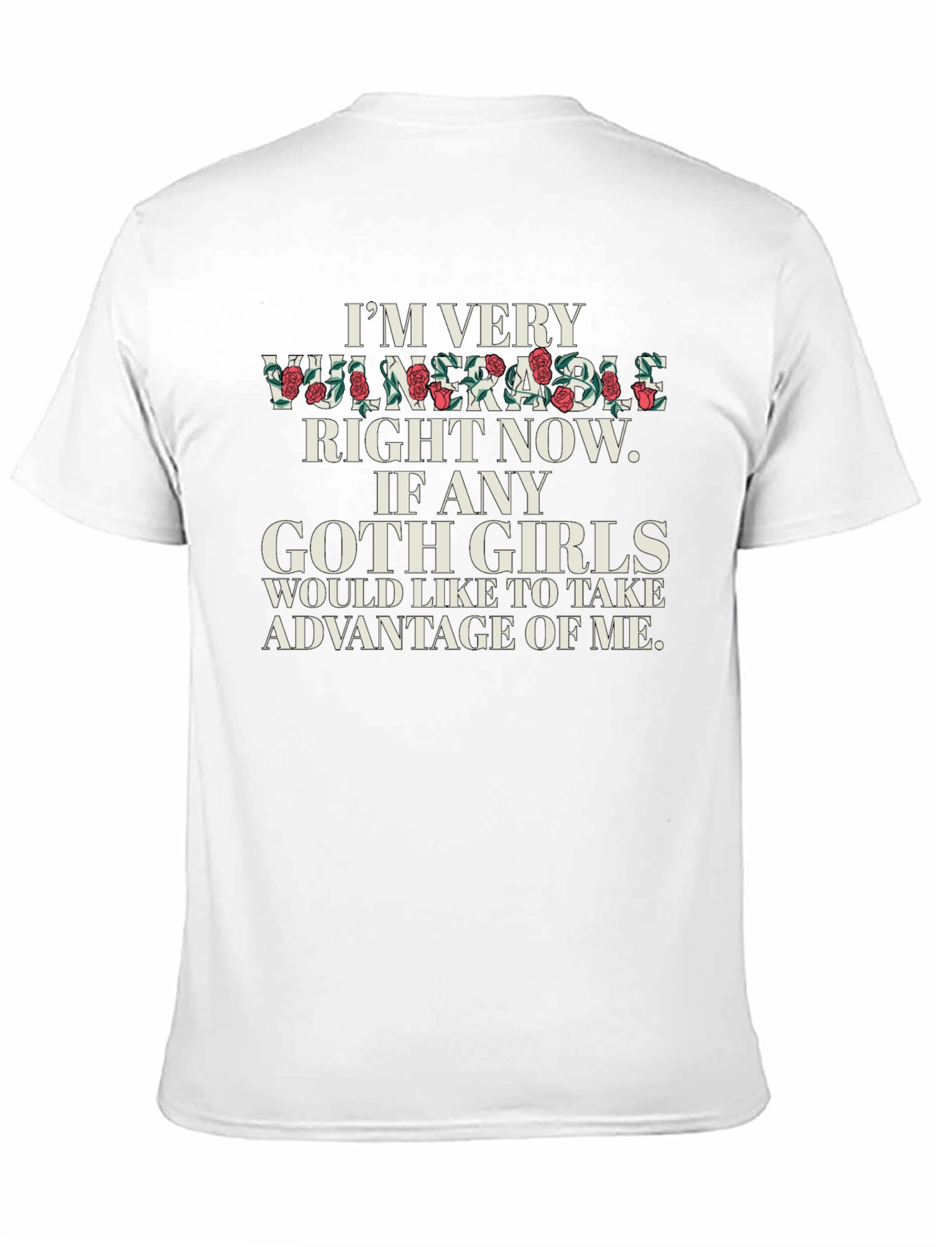 Vulnerable Goth Girls T-Shirt