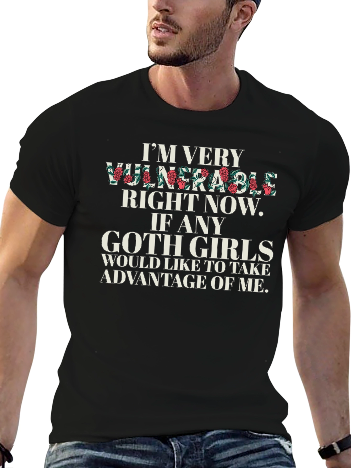Vulnerable Goth Girls T-Shirt
