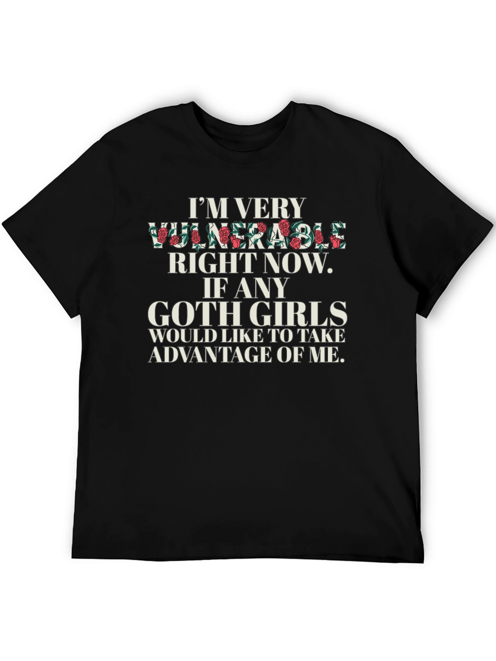 Vulnerable Goth Girls T-Shirt