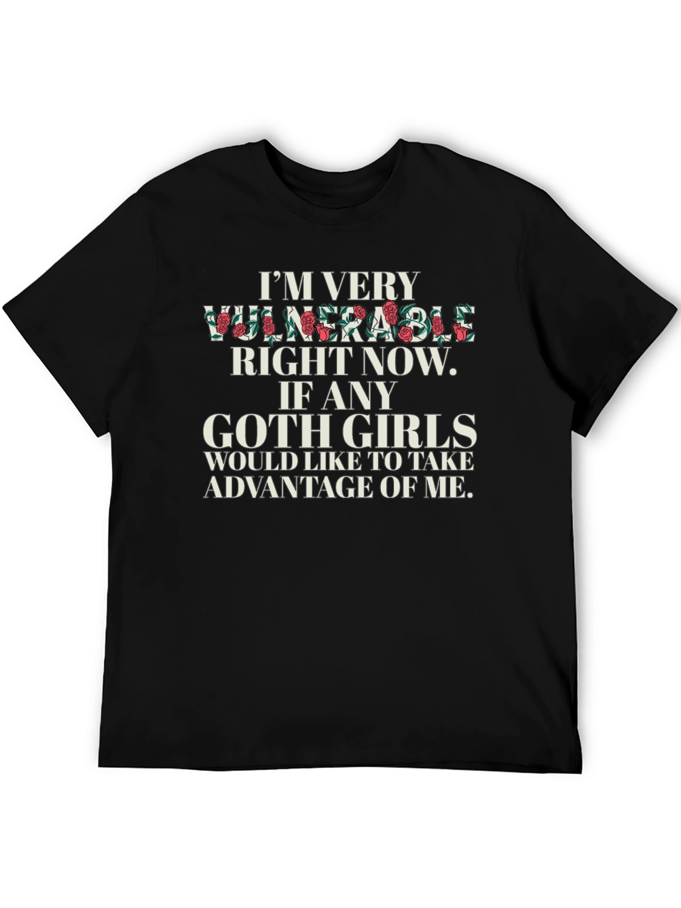Vulnerable Goth Girls T-Shirt