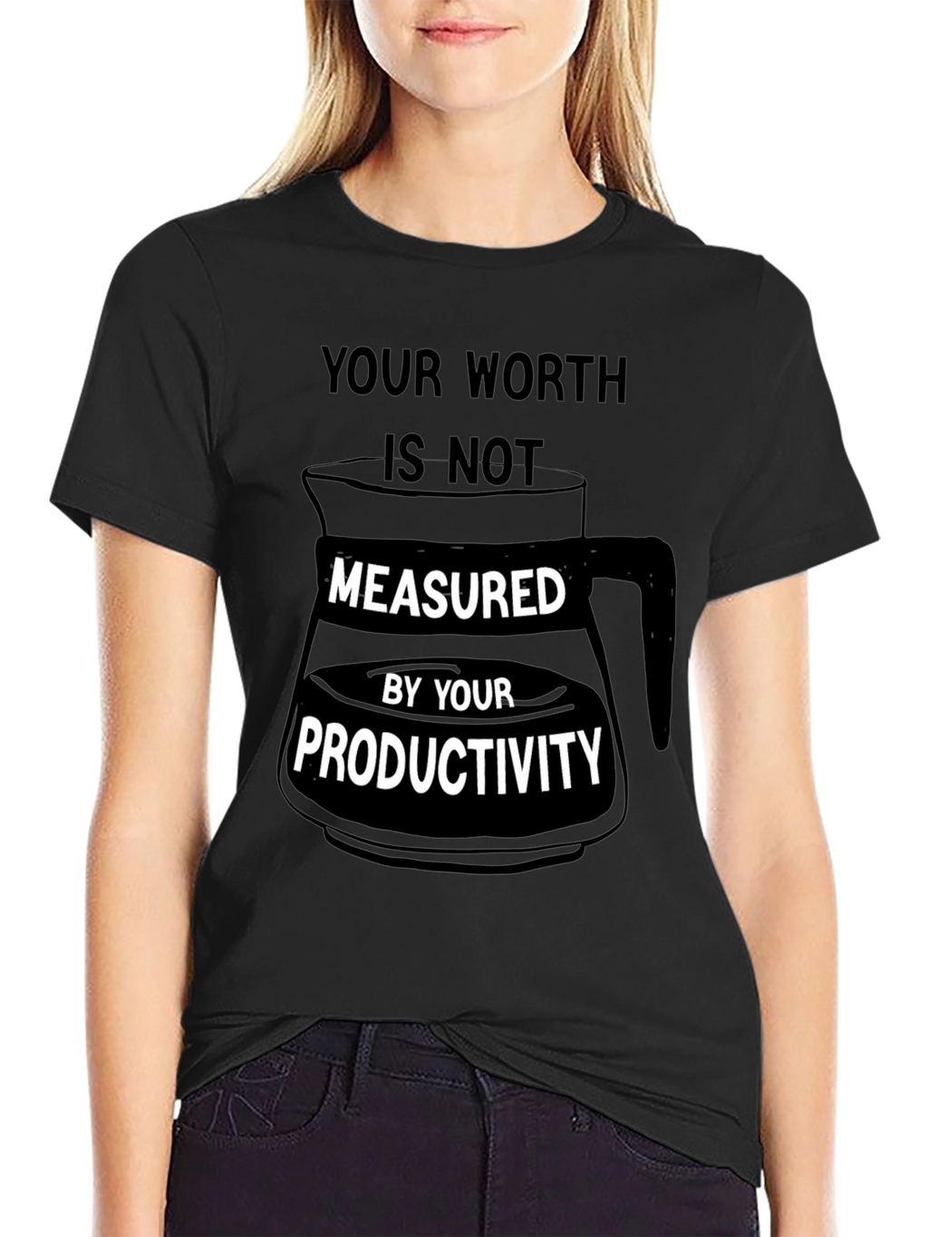 Worth Not Measured Productivity T-Shirt