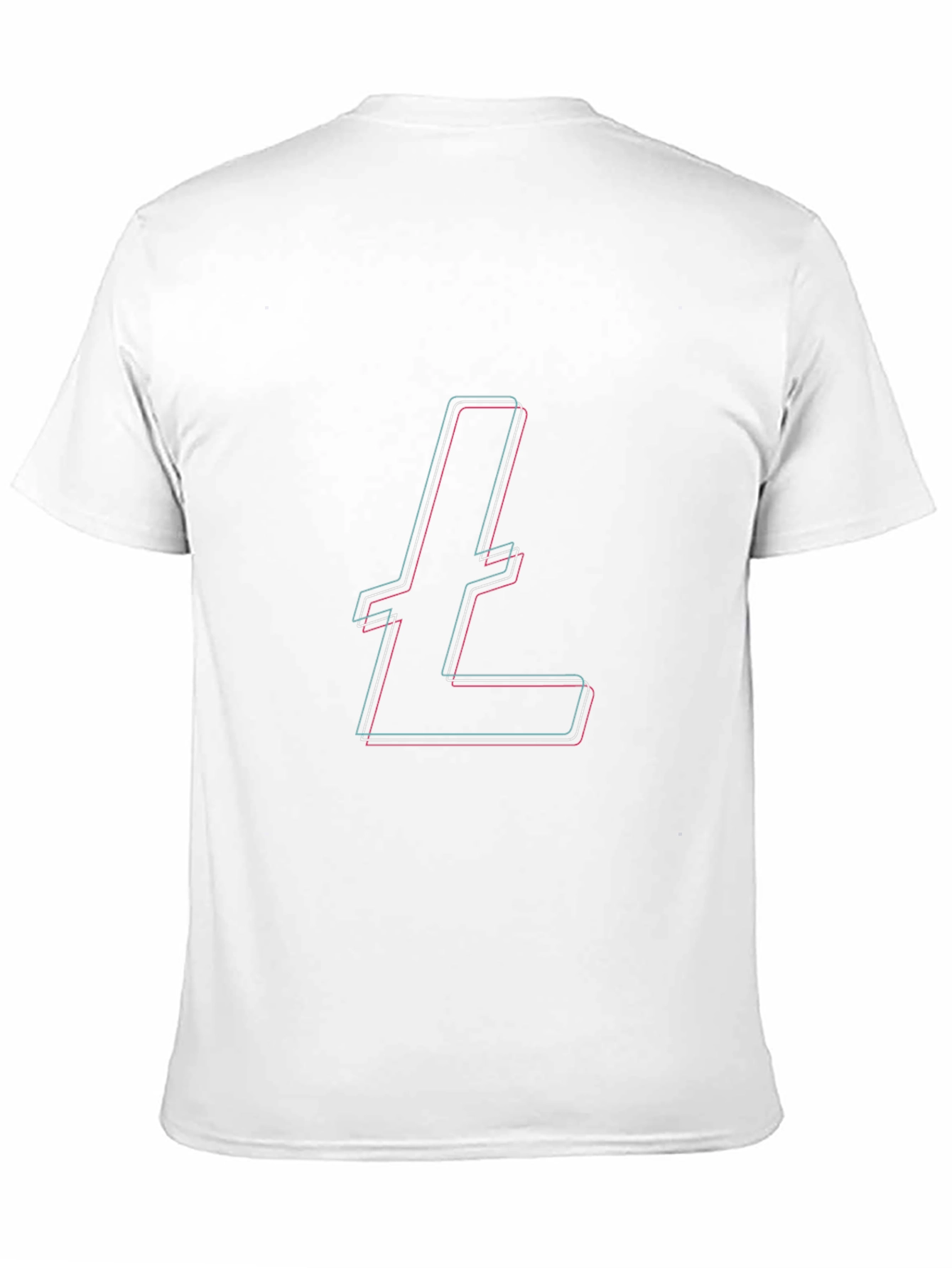 Litecoin Logo Black T-Shirt