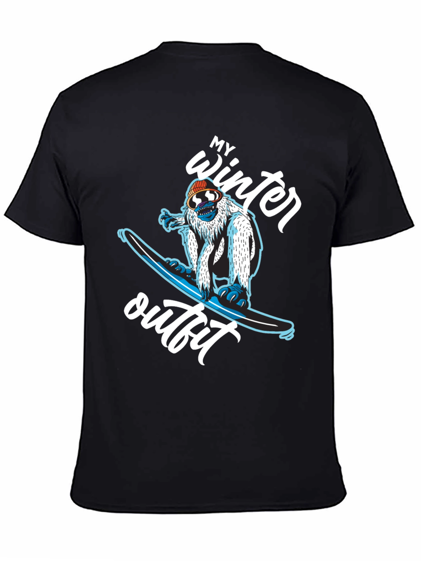 My Winter Outfit Snowboard Yeti T-Shirt