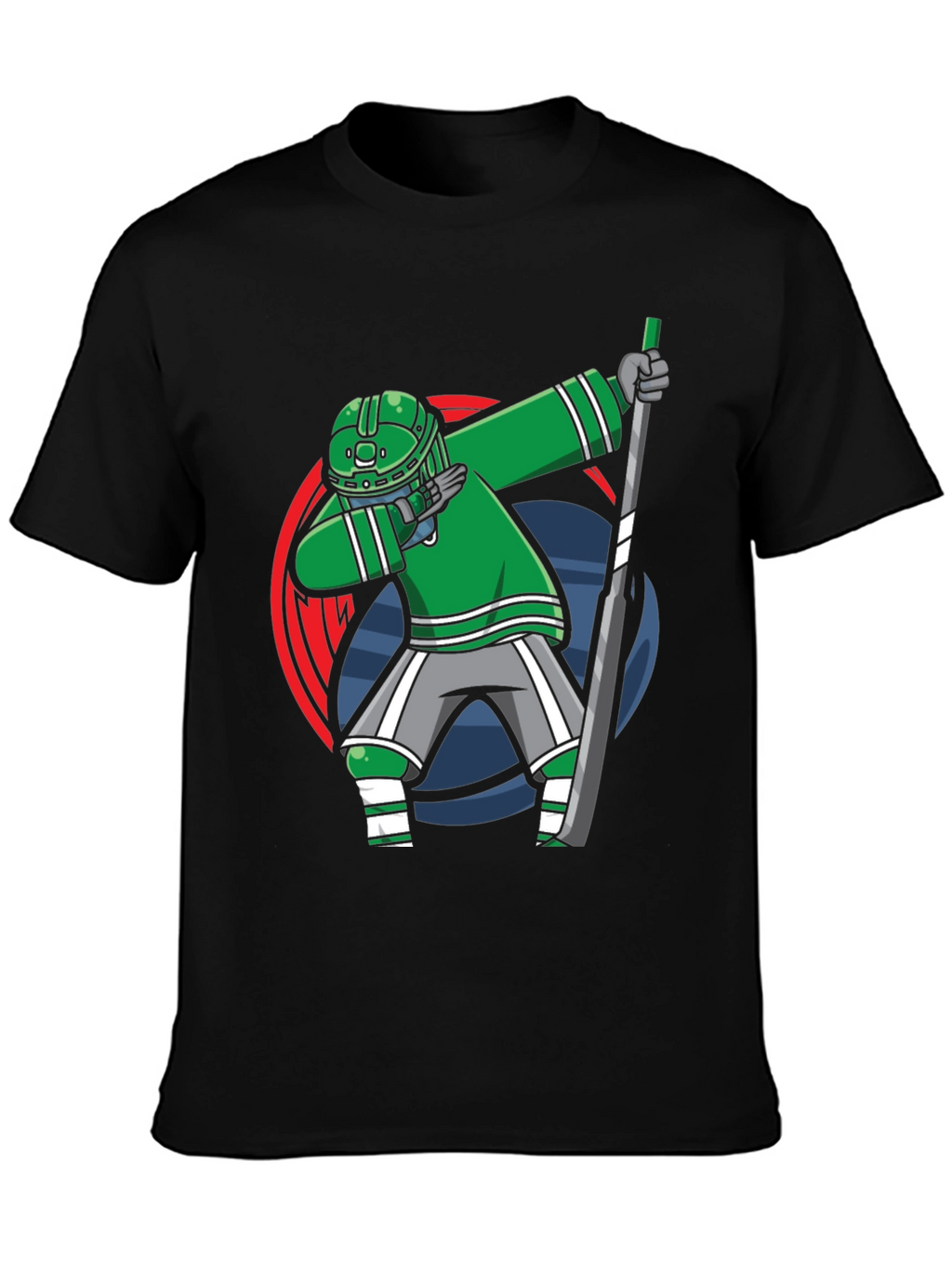Dabbing Hockey Player T-Shirt