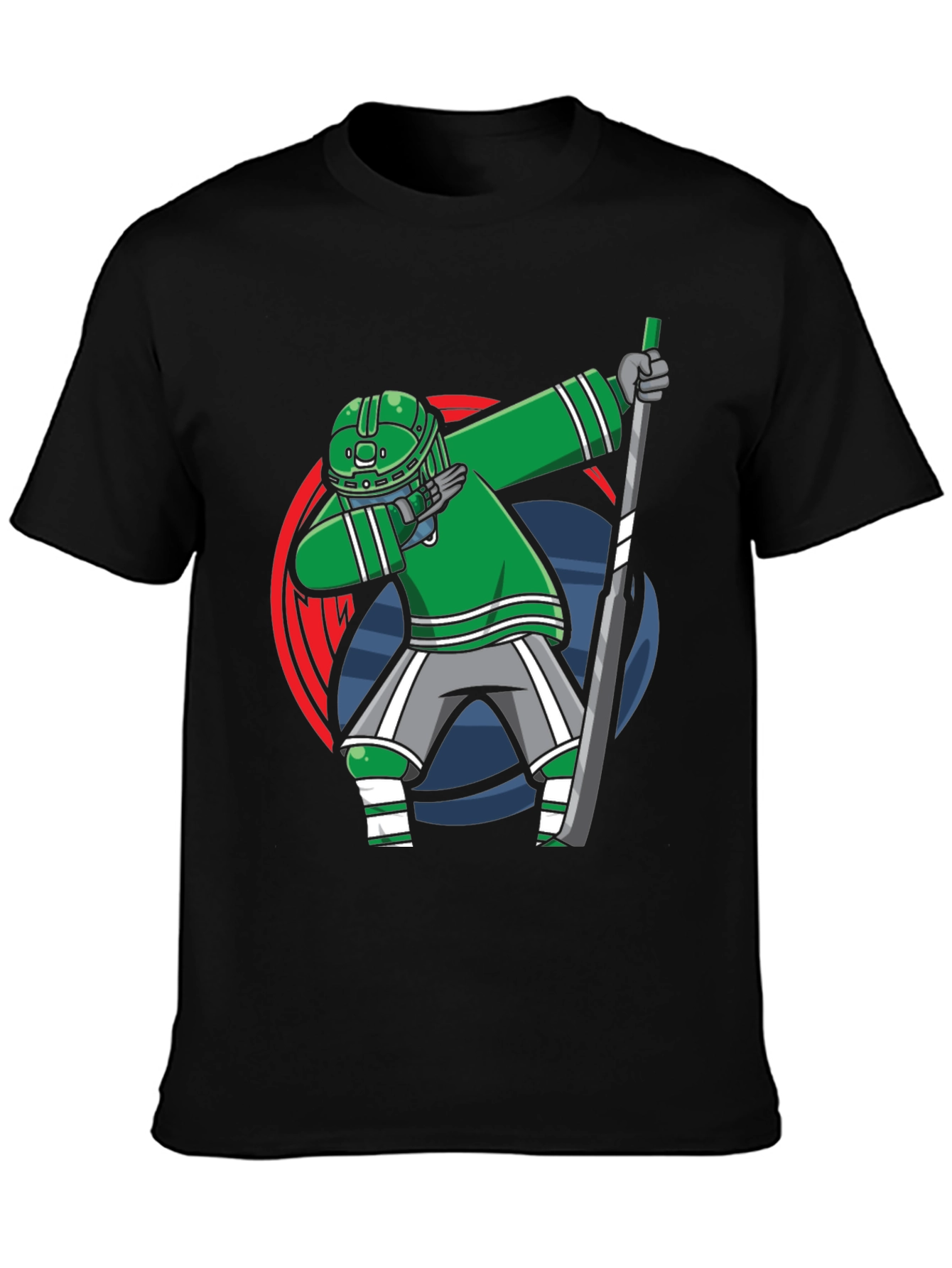 Dabbing Hockey Player T-Shirt