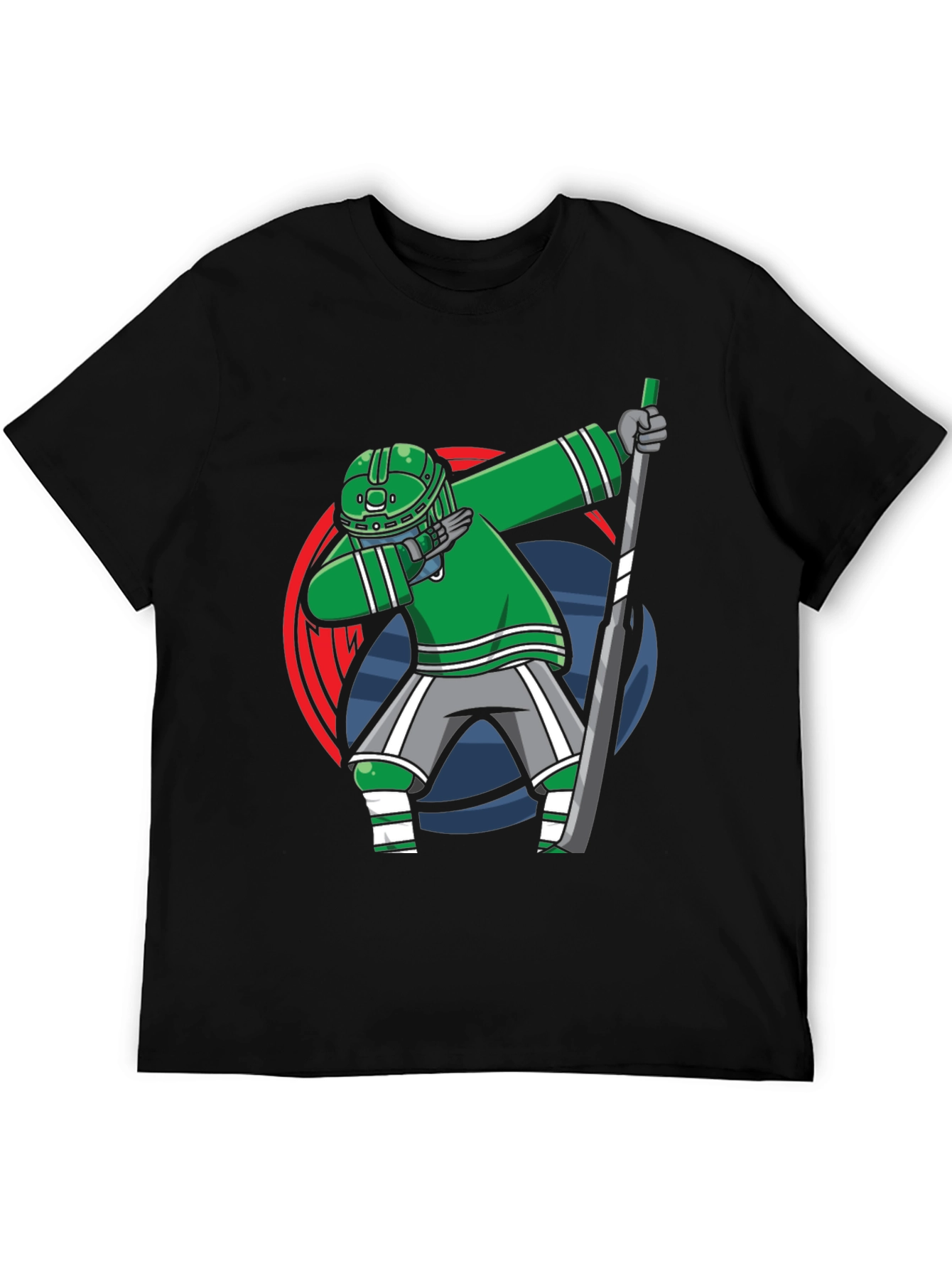 Dabbing Hockey Player T-Shirt