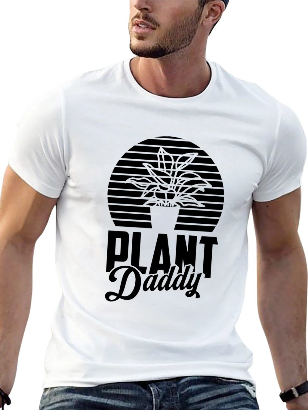 Plant Daddy Graphic Tee - Black