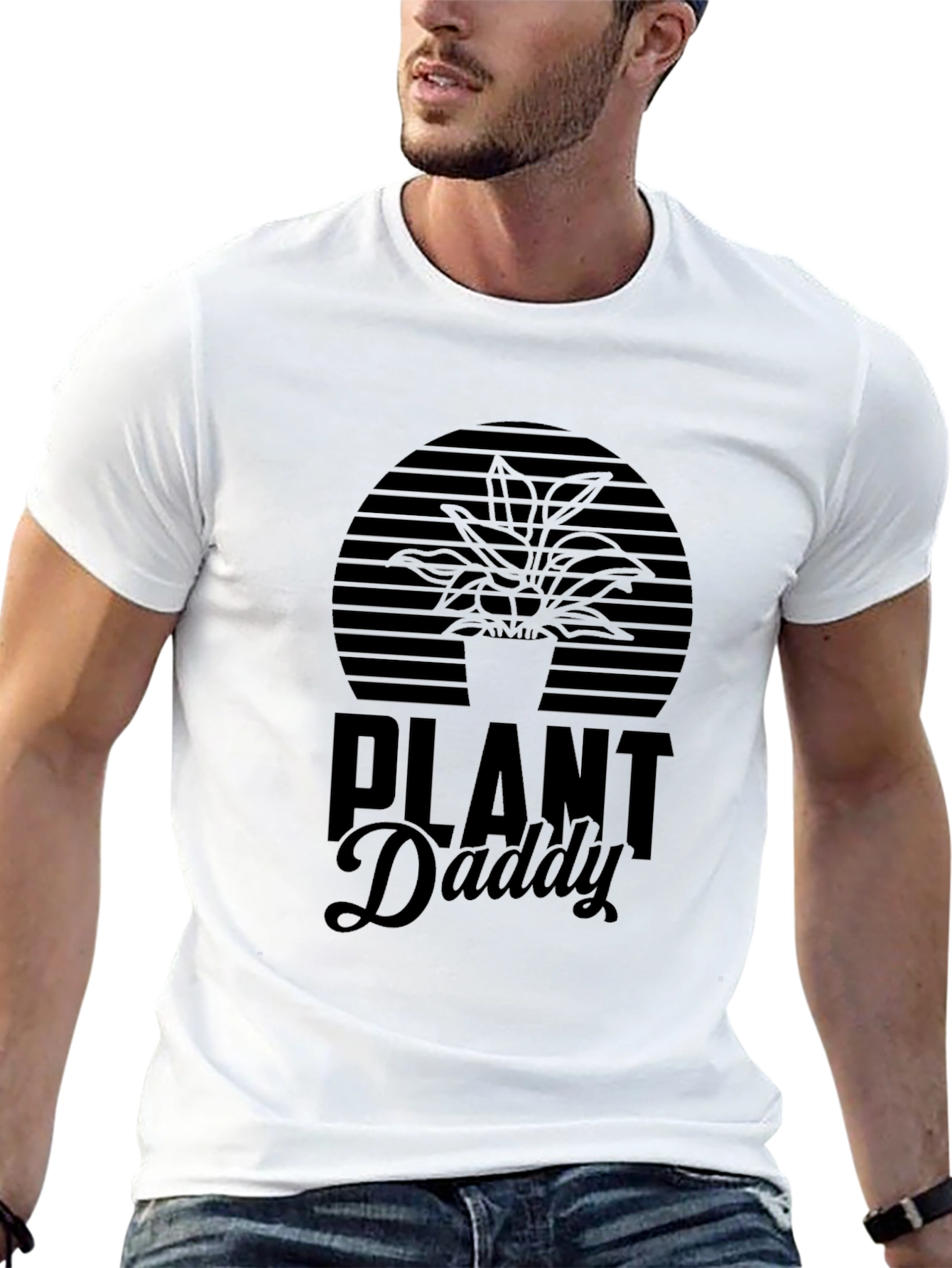 Plant Daddy Graphic Tee - Black