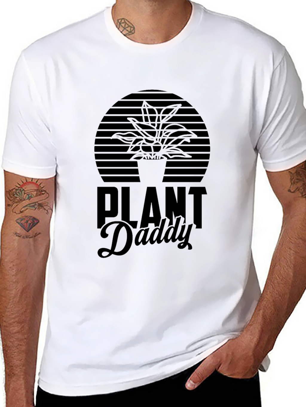 Plant Daddy Graphic Tee - Black