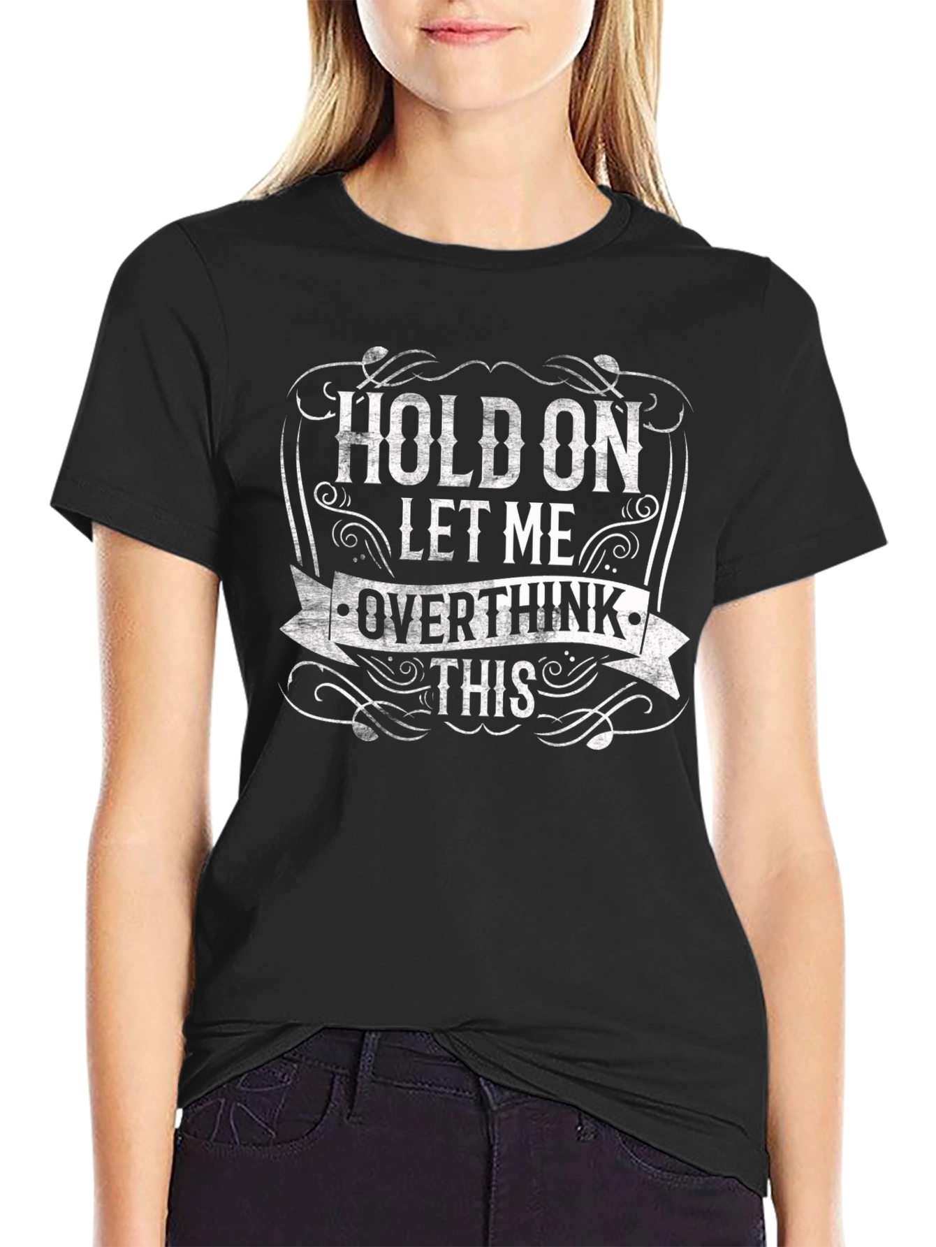 Overthink T-Shirt Funny Quote Tee