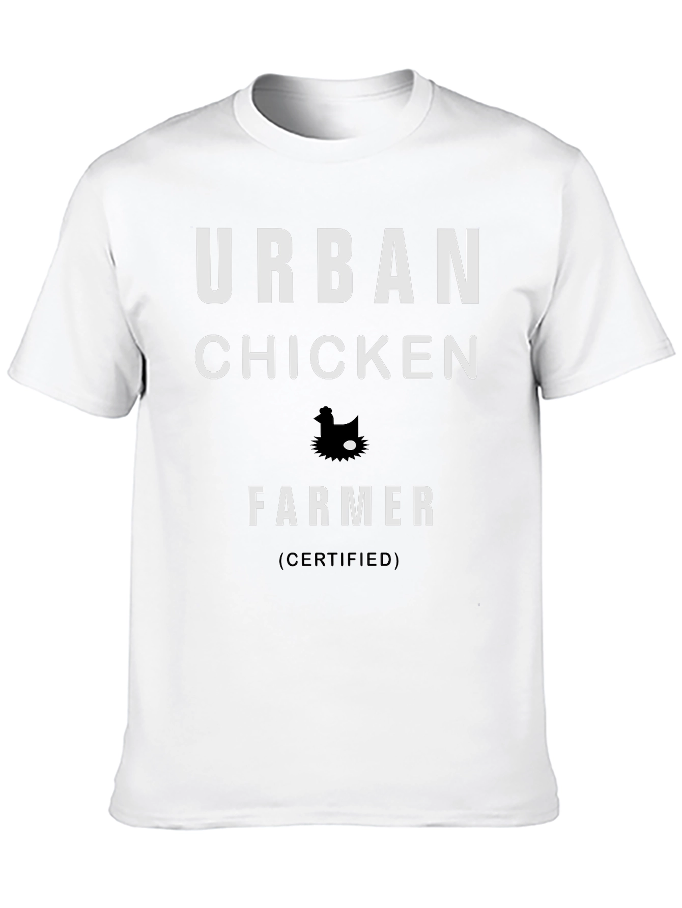 Urban Chicken Farmer Certified Graphic T-Shirt