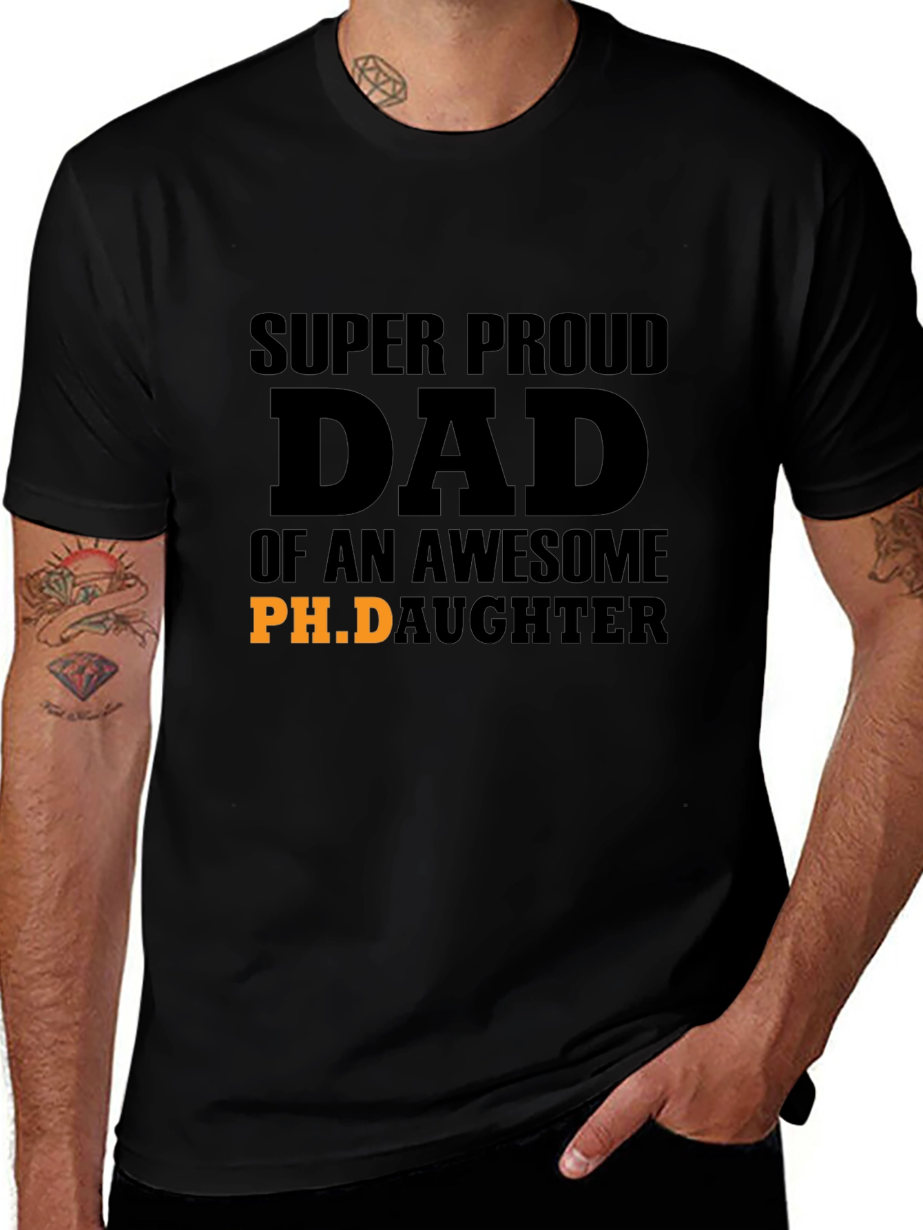 Proud Dad of an Awesome Ph.D. Daughter T-Shirt