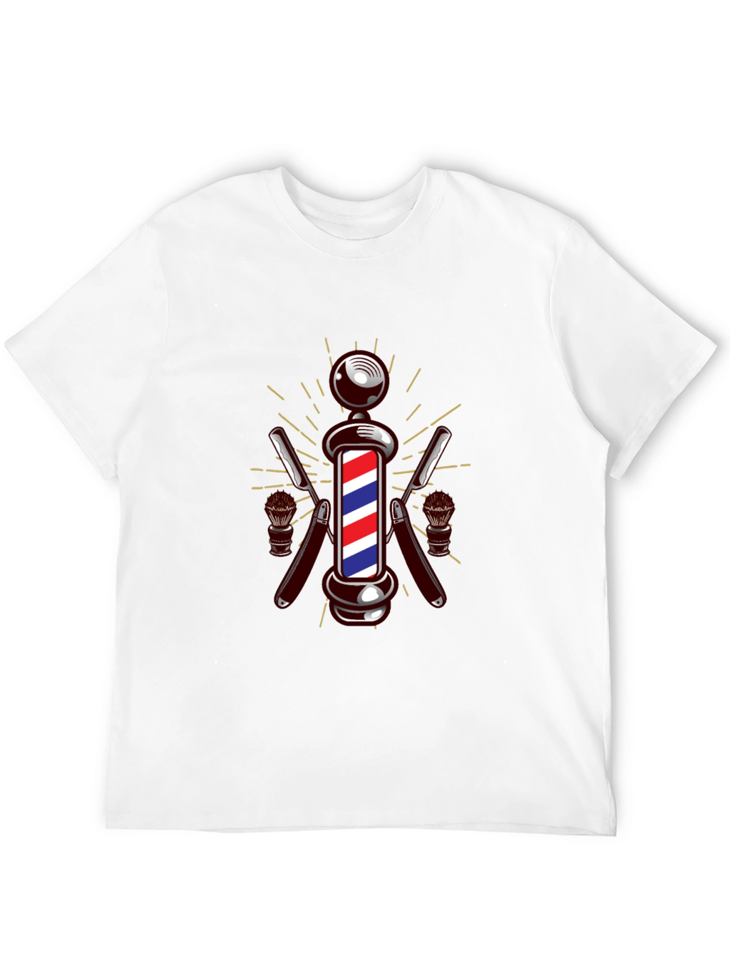 Barber Pole Graphic T-Shirt