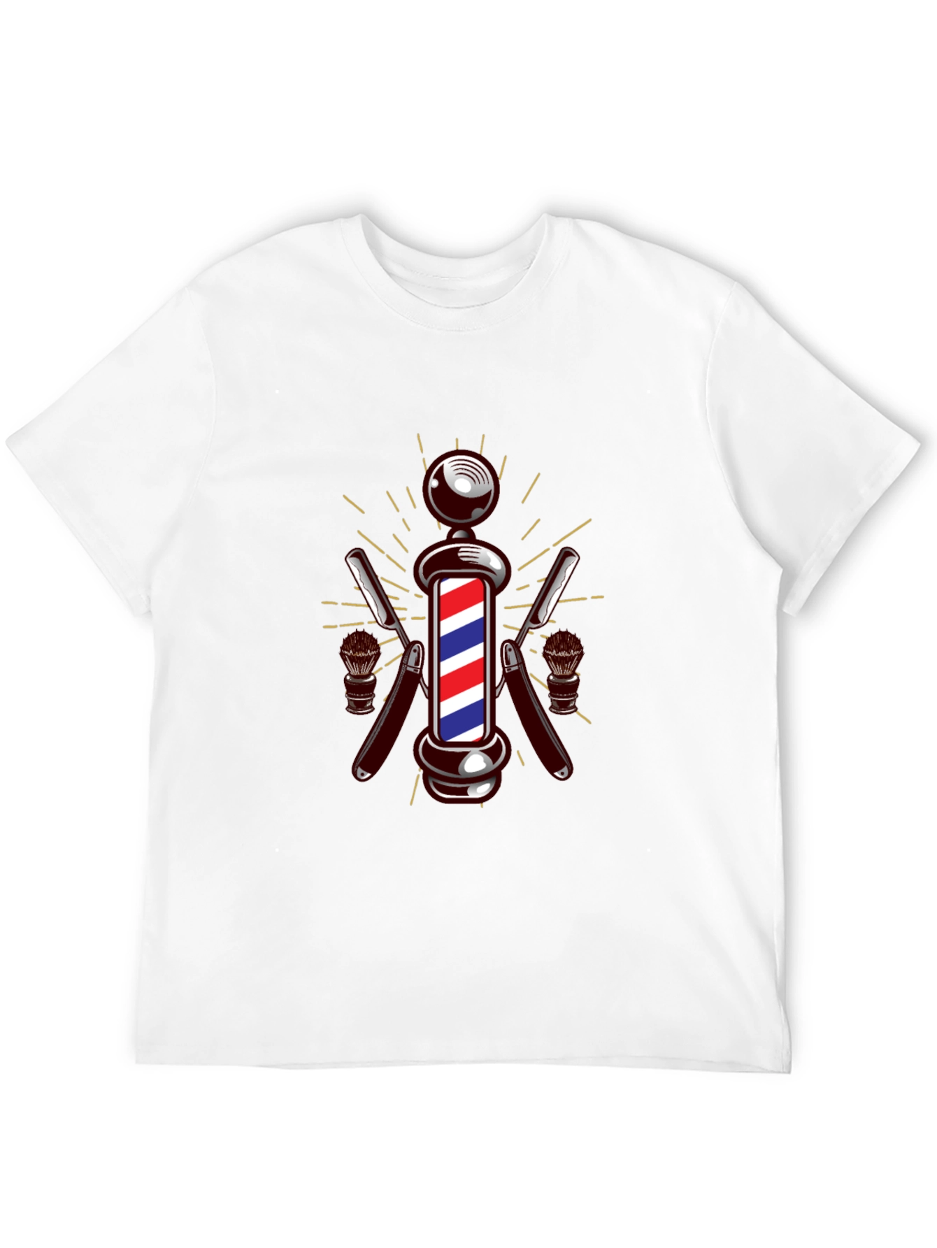 Barber Pole Graphic T-Shirt