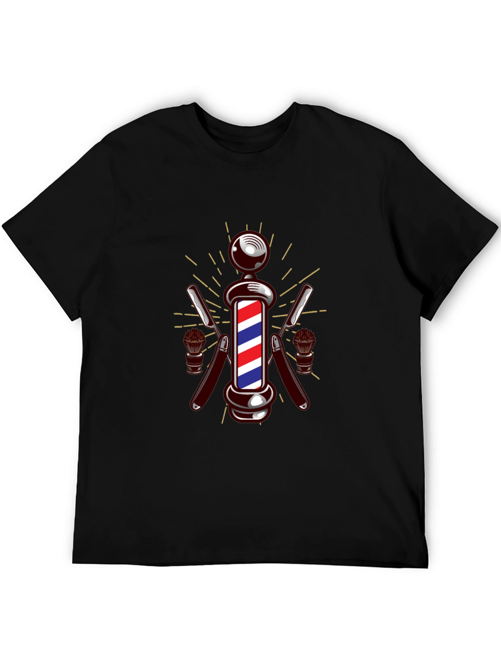 Barber Pole Graphic T-Shirt