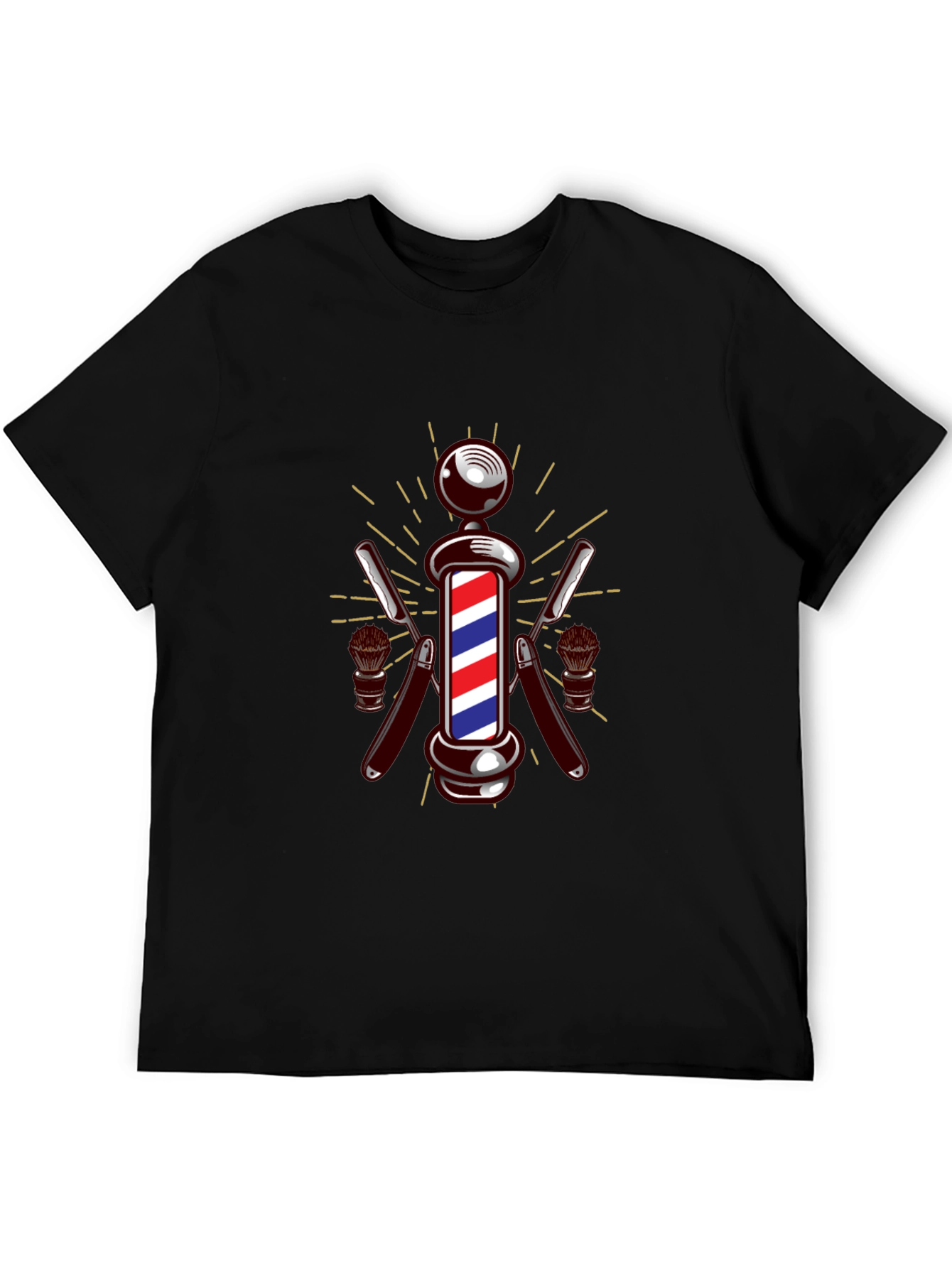 Barber Pole Graphic T-Shirt