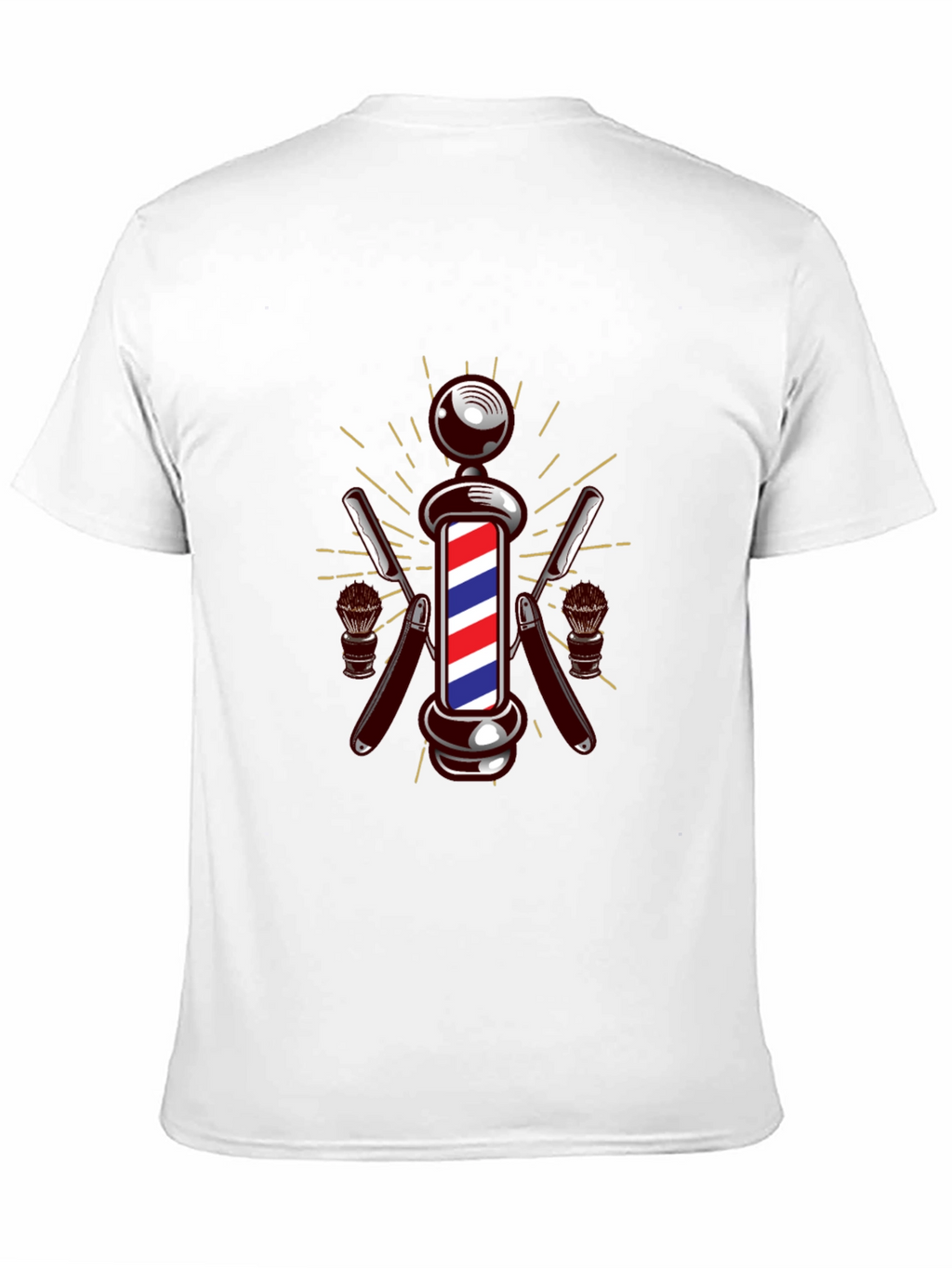 Barber Pole Graphic T-Shirt