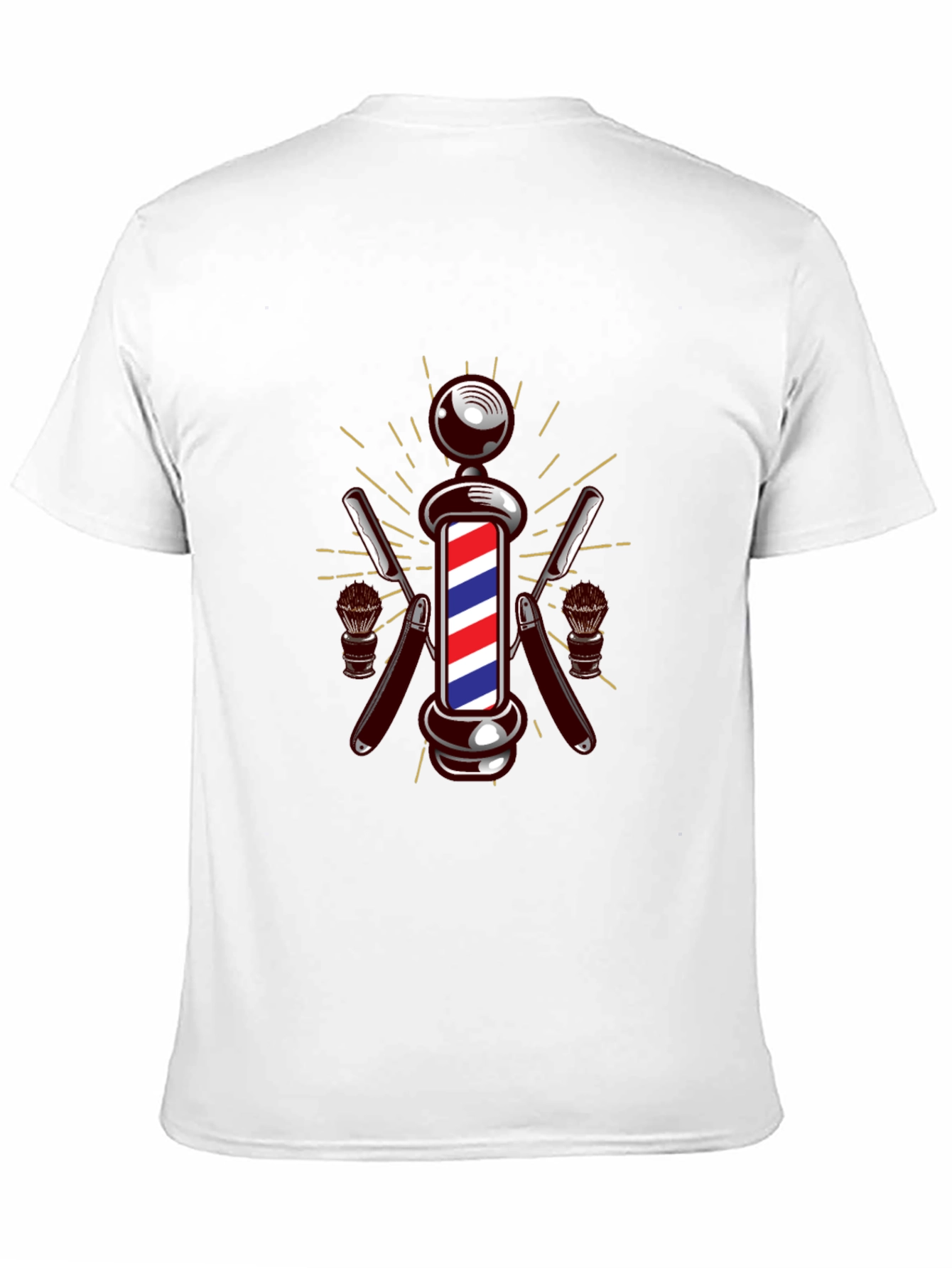 Barber Pole Graphic T-Shirt