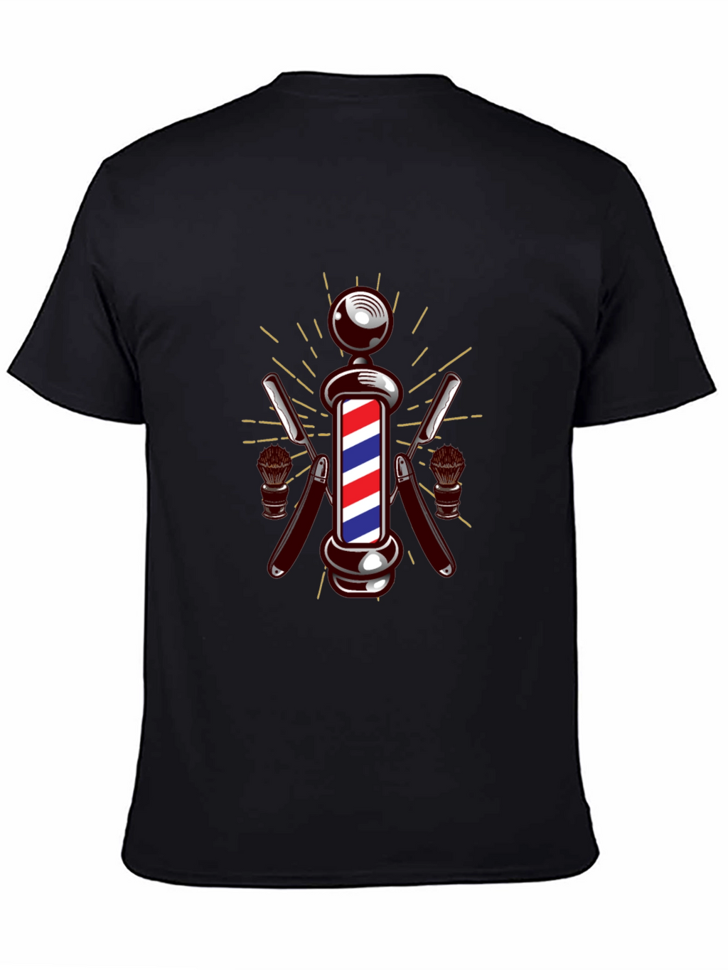 Barber Pole Graphic T-Shirt