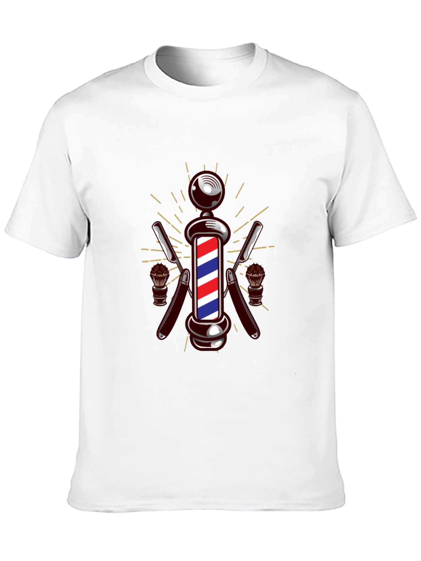 Barber Pole Graphic T-Shirt