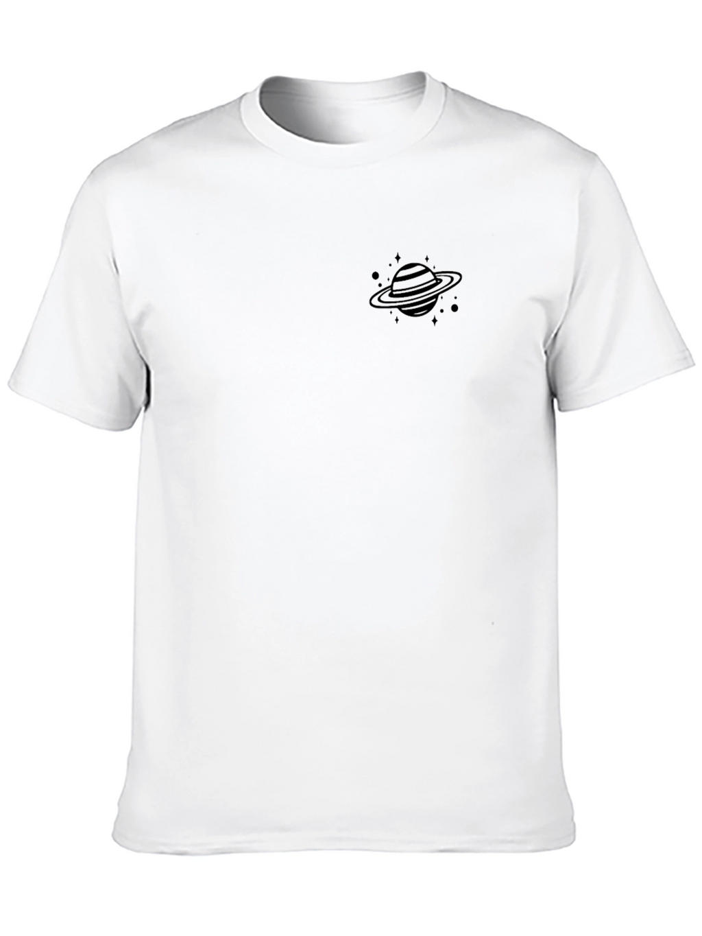 Planet Graphic Black T-Shirt - Trendy Casual Wear
