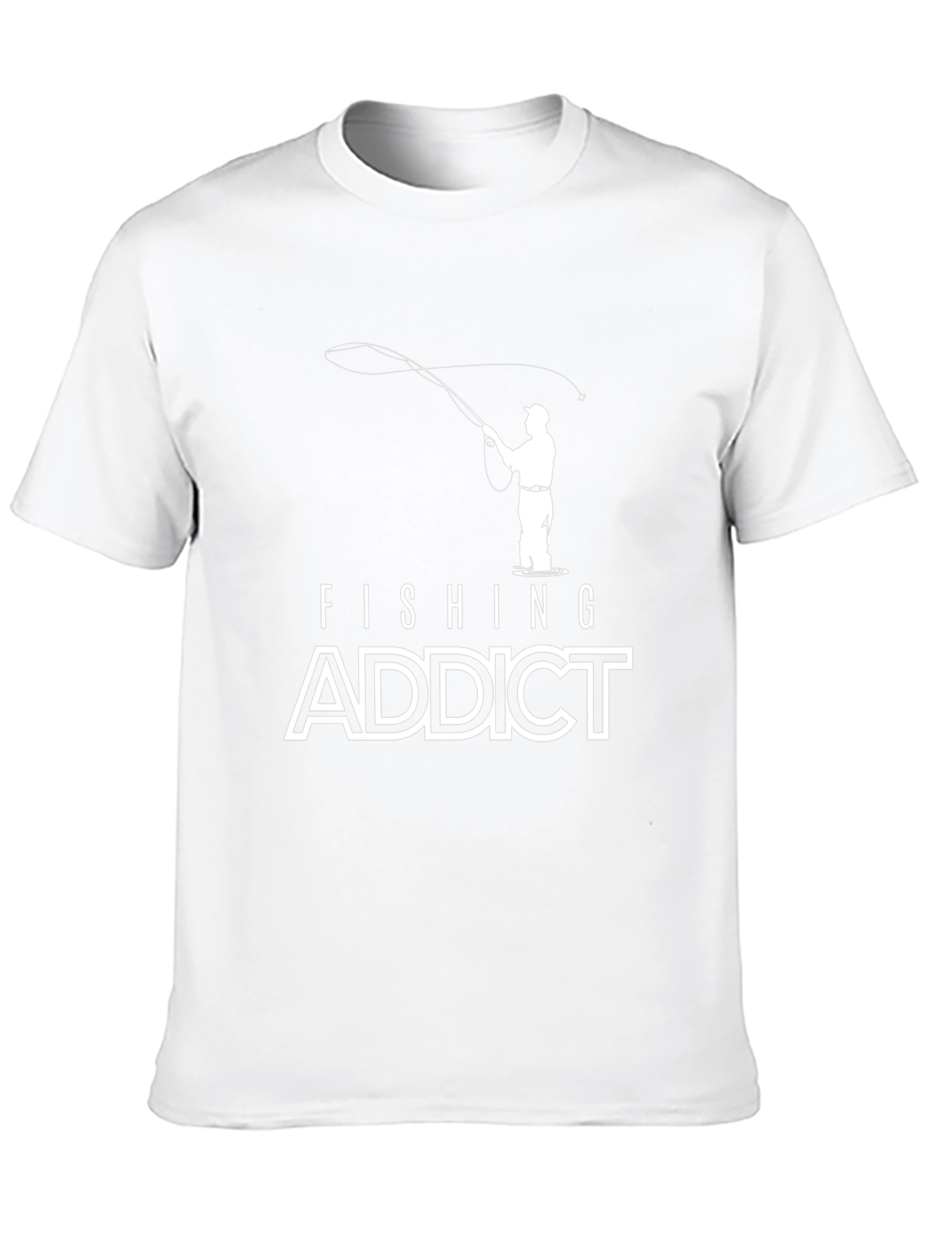 Fishing Addict Graphic Tee