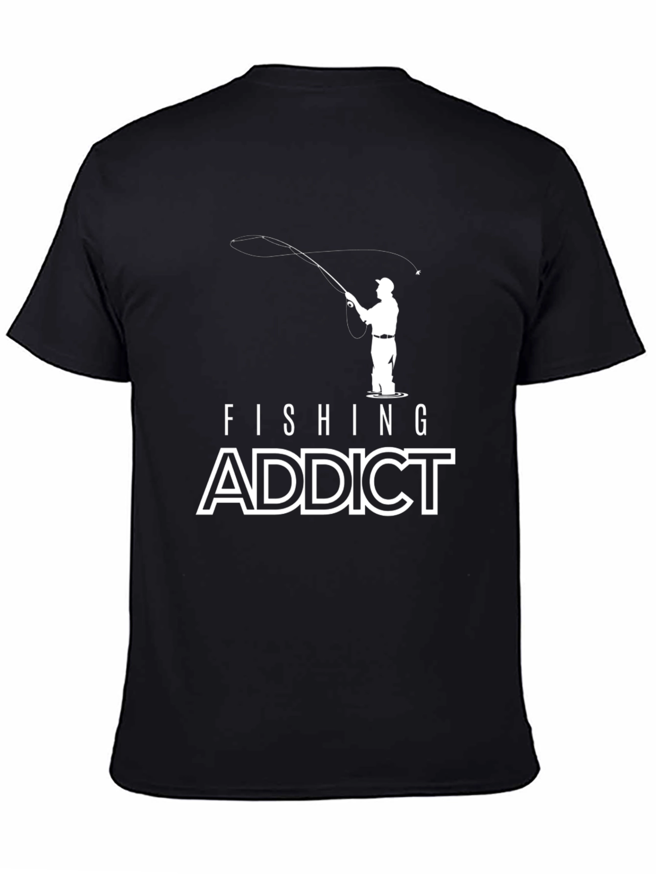 Fishing Addict Graphic Tee