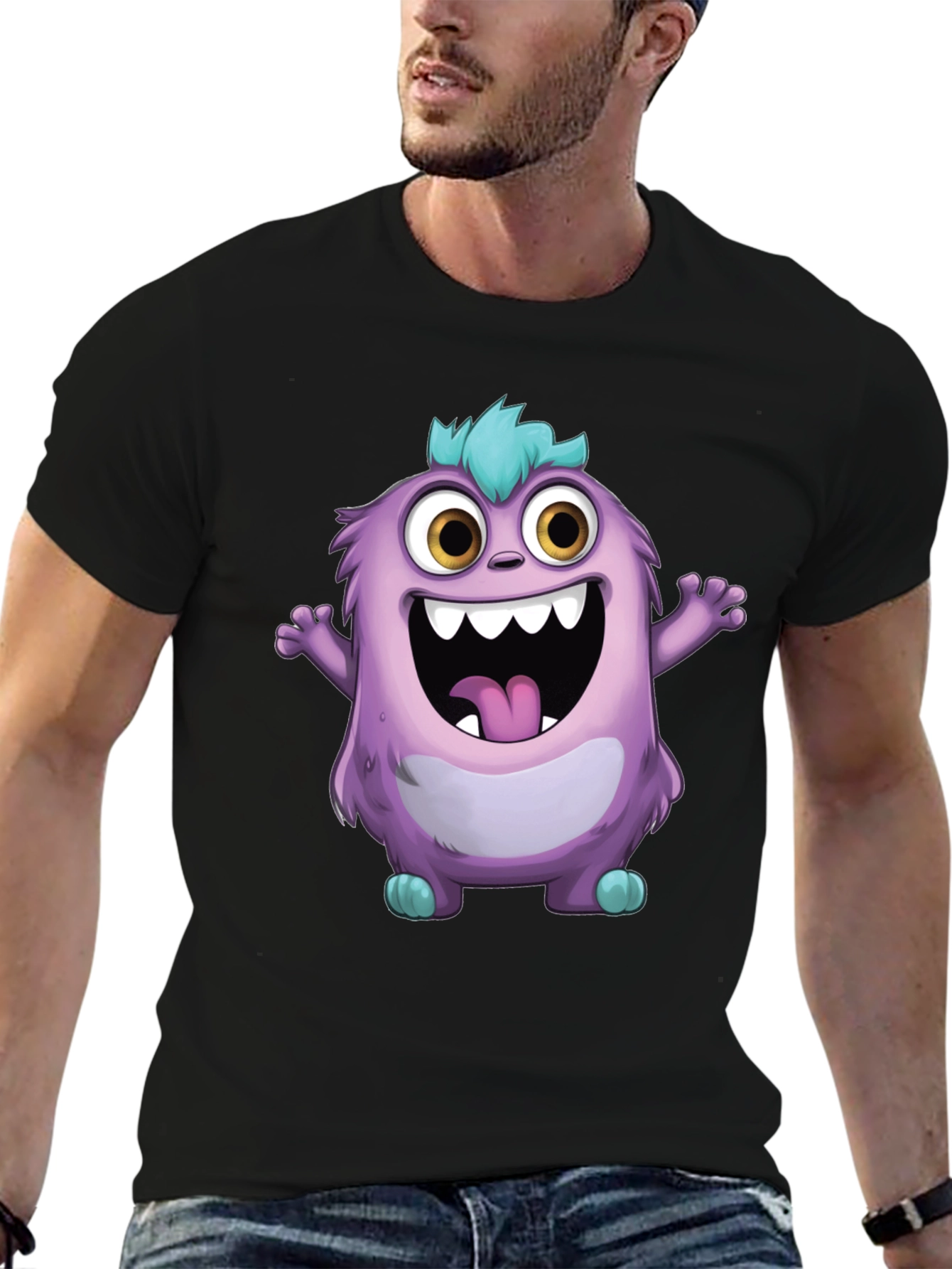 Monster Graphic T-Shirt - Fun & Unique Design