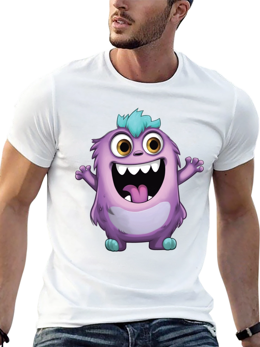 Monster Graphic T-Shirt - Fun & Unique Design