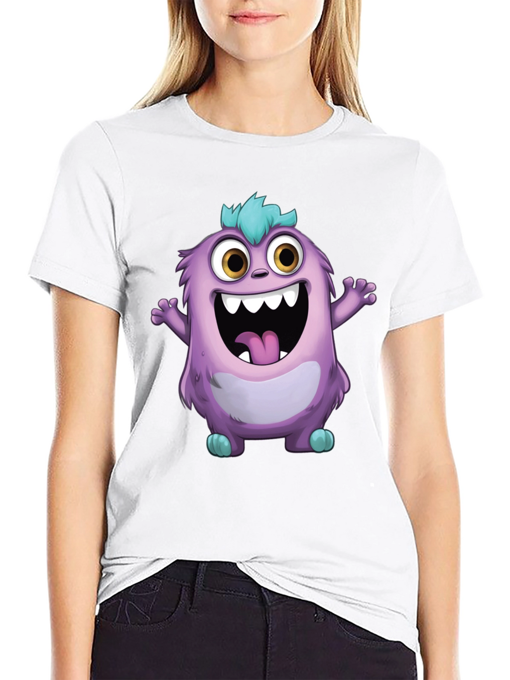 Monster Graphic T-Shirt - Fun & Unique Design