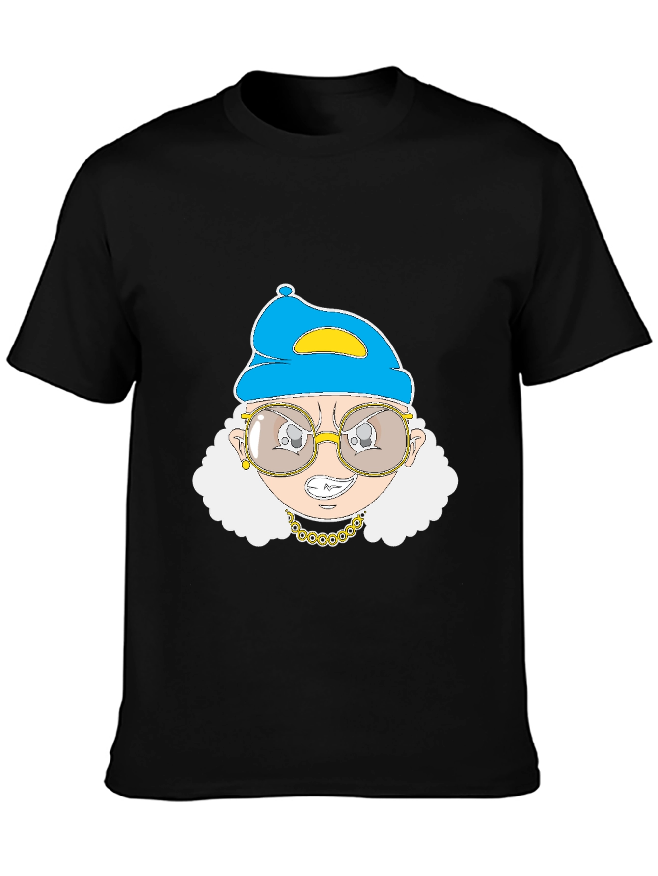 Grandma Gangster T-Shirt - Black