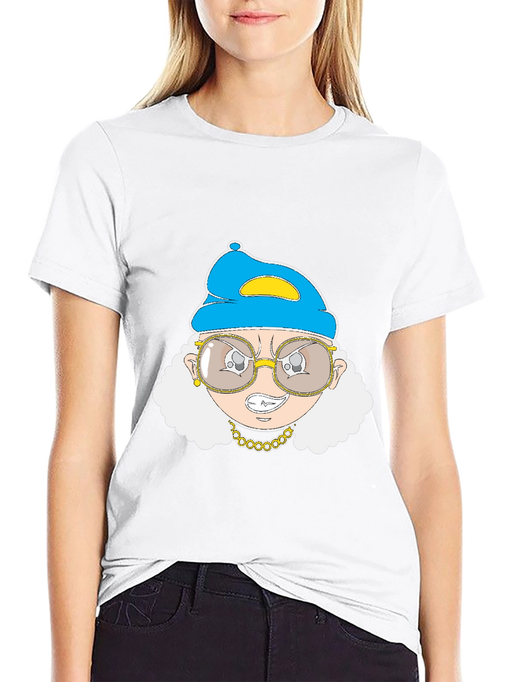 Grandma Gangster T-Shirt - Black