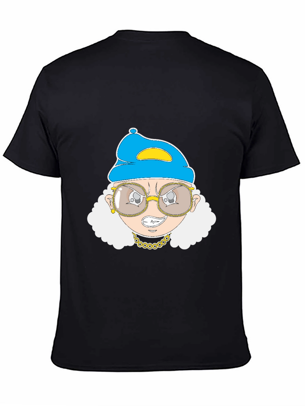 Grandma Gangster T-Shirt - Black