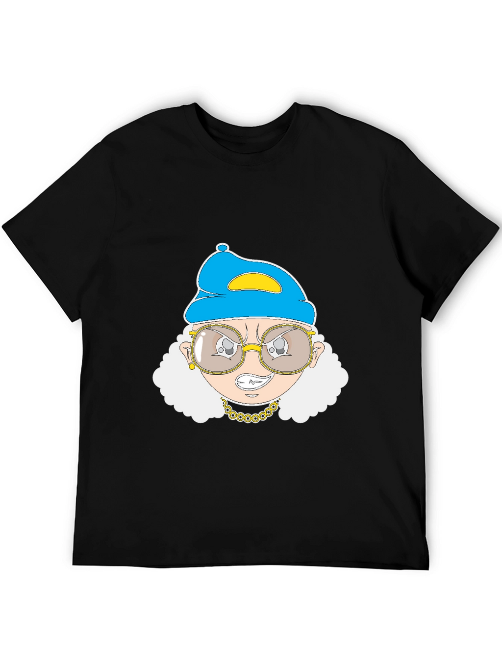 Grandma Gangster T-Shirt - Black