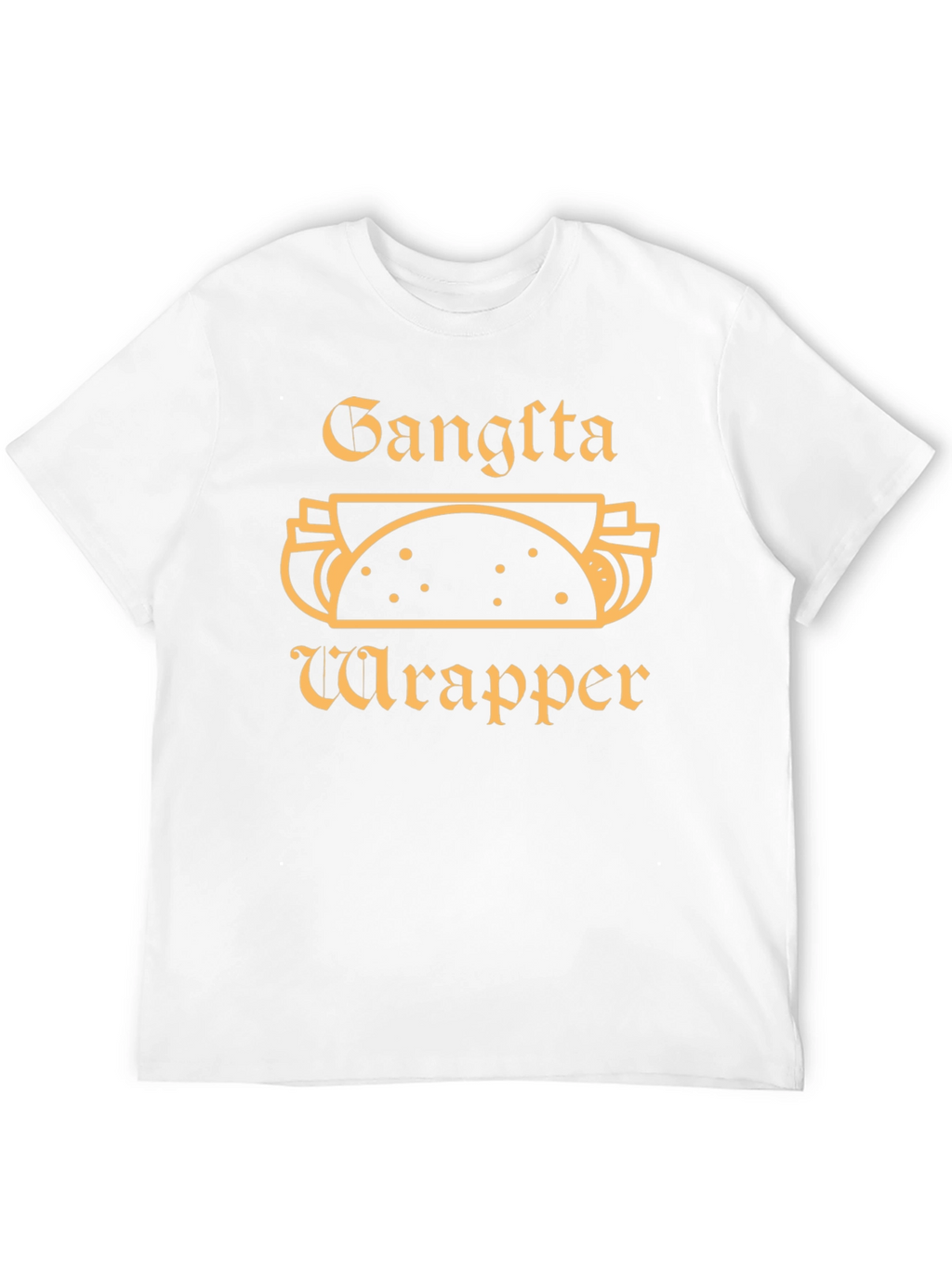 Gangsta Wrapper Black T-Shirt