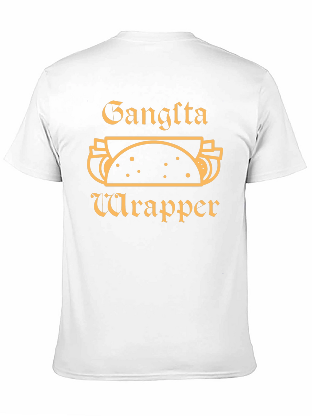 Gangsta Wrapper Black T-Shirt