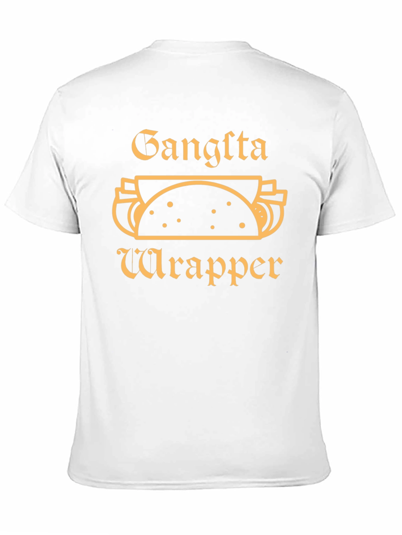Gangsta Wrapper Black T-Shirt
