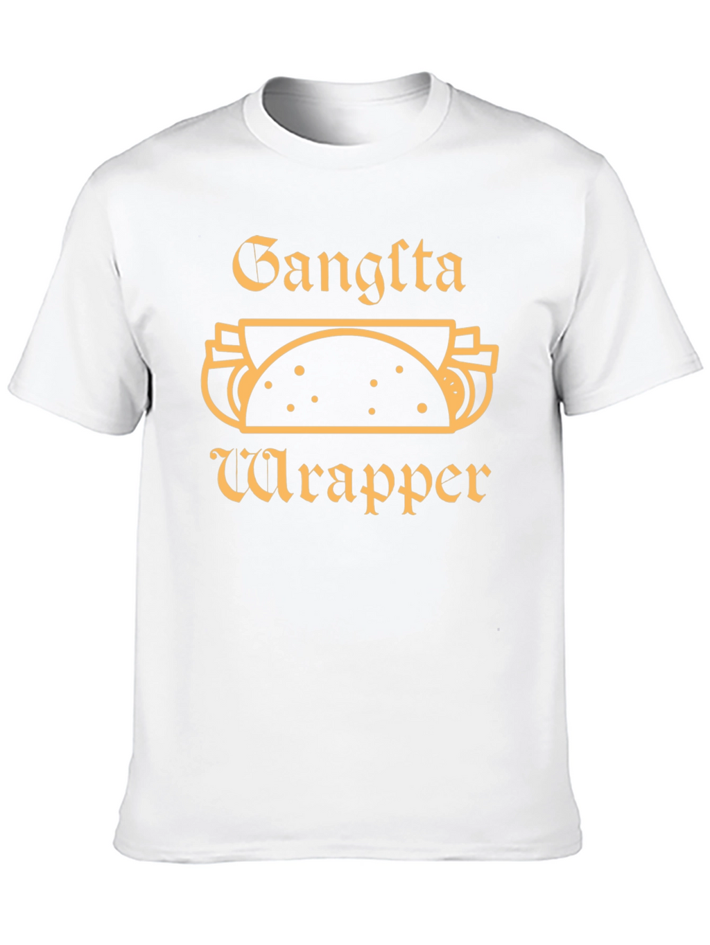 Gangsta Wrapper Black T-Shirt