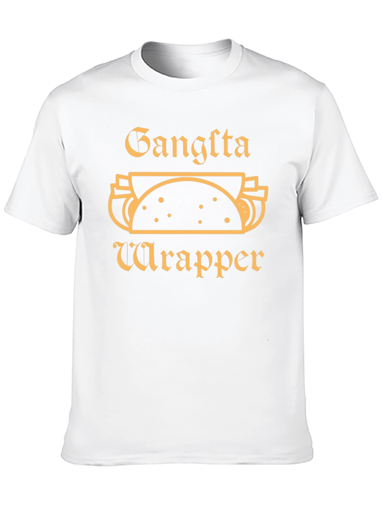 Gangsta Wrapper Black T-Shirt