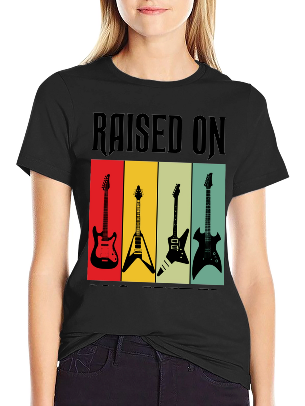Raised on Rock Guitars T-Shirt