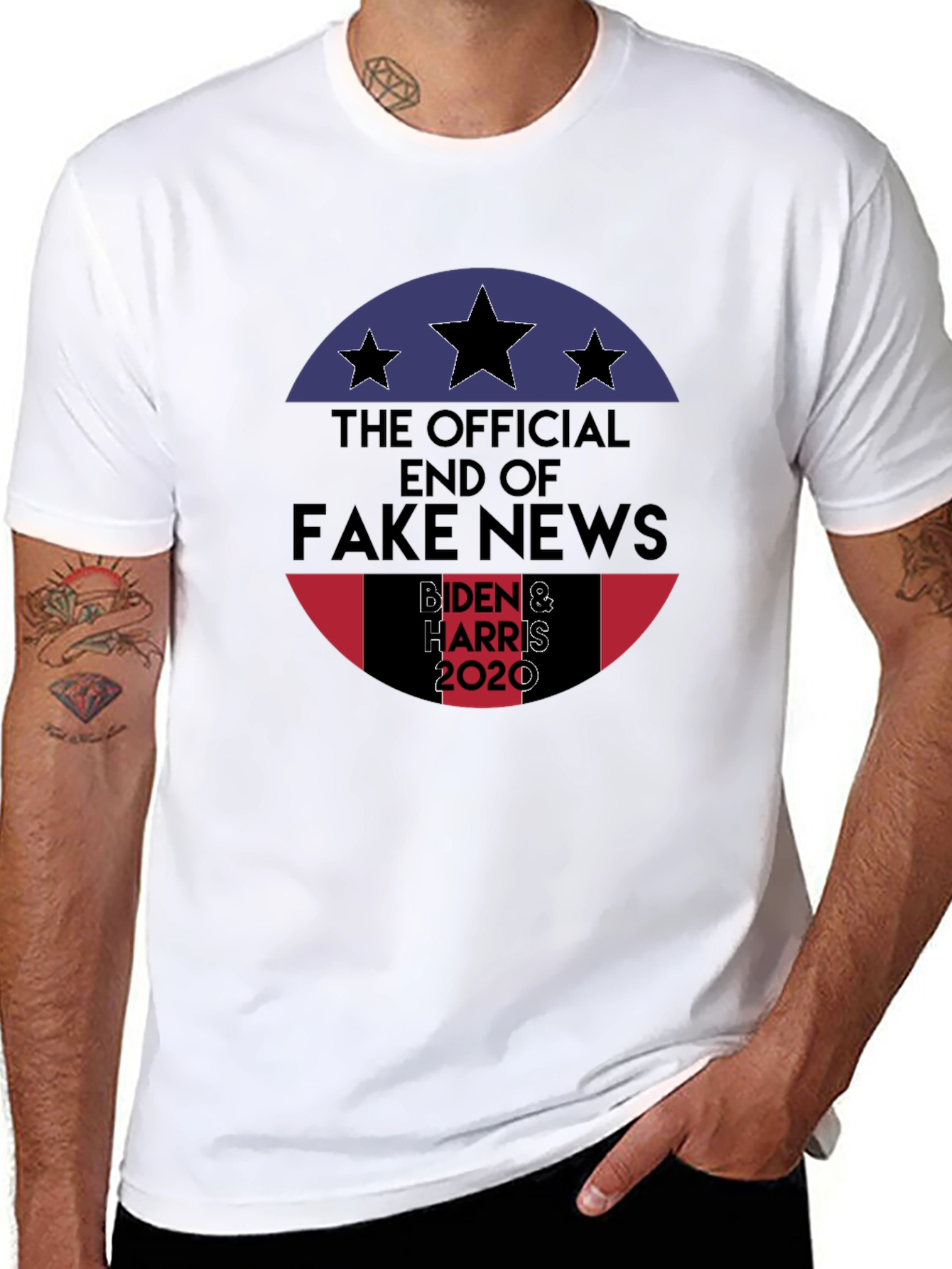 Official End of Fake News T-Shirt