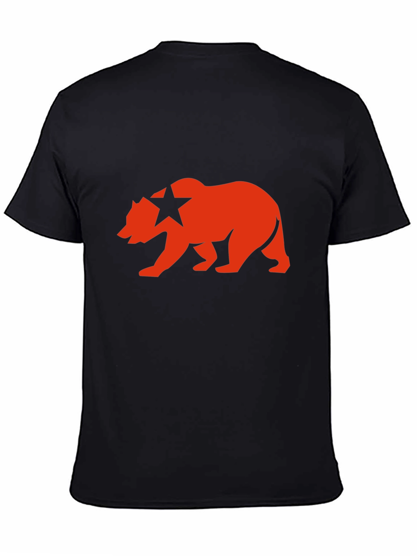 California Bear Flag Graphic Tee - Soft Cotton Casual