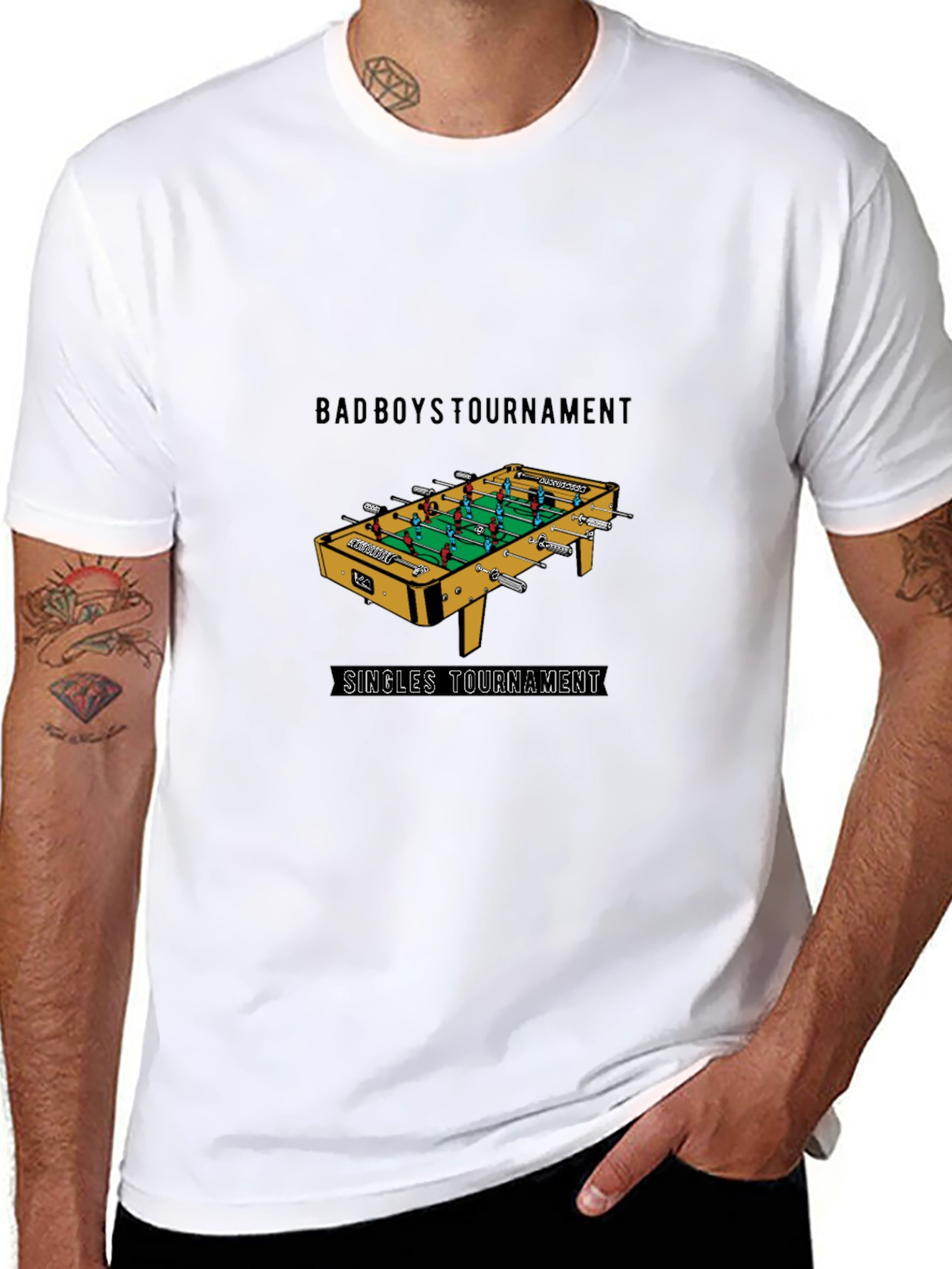 Bad Boys Tournament Singles T-Shirt