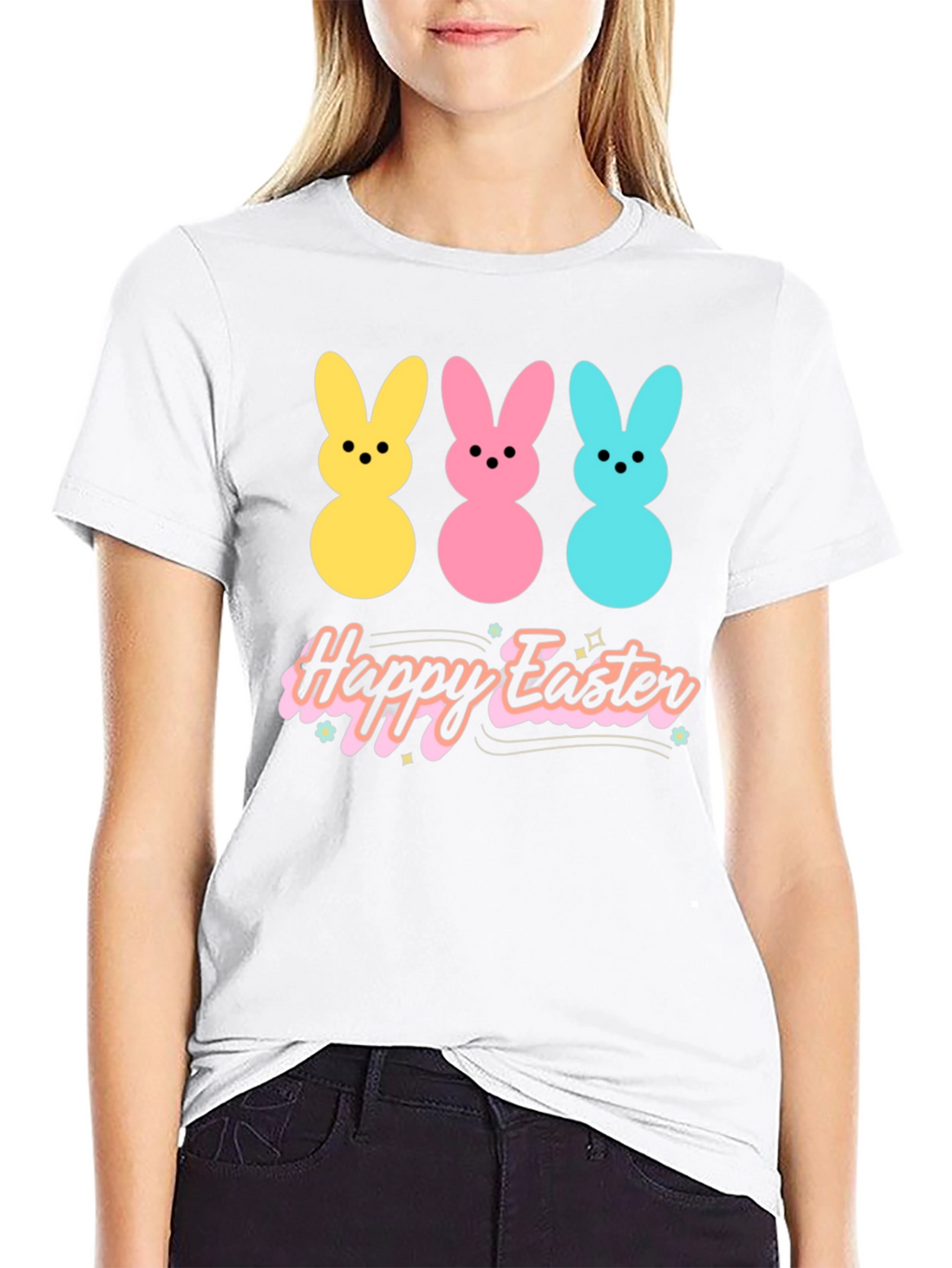 Happy Easter Peeps Bunny T-Shirt